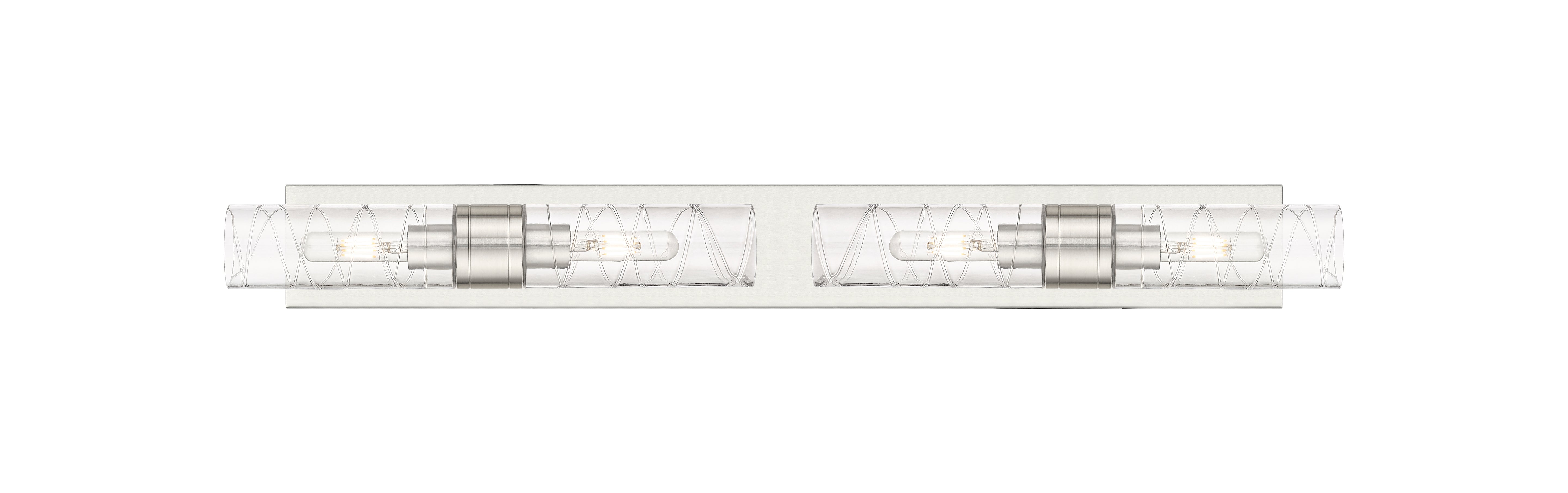 Downtown Urban Linear Bath Vanity Cast Brass