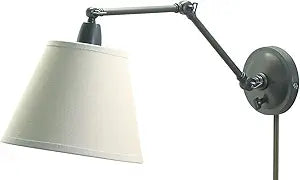 9-inch Library Oil Rubbed Bronze Direct Wire Wall Swing Lamp