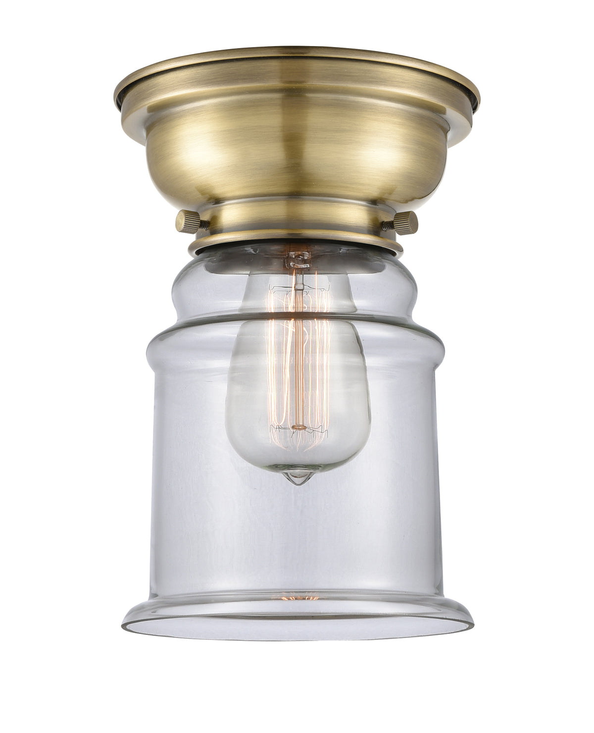 Canton 6-Inch 1-Light Flush Mount
