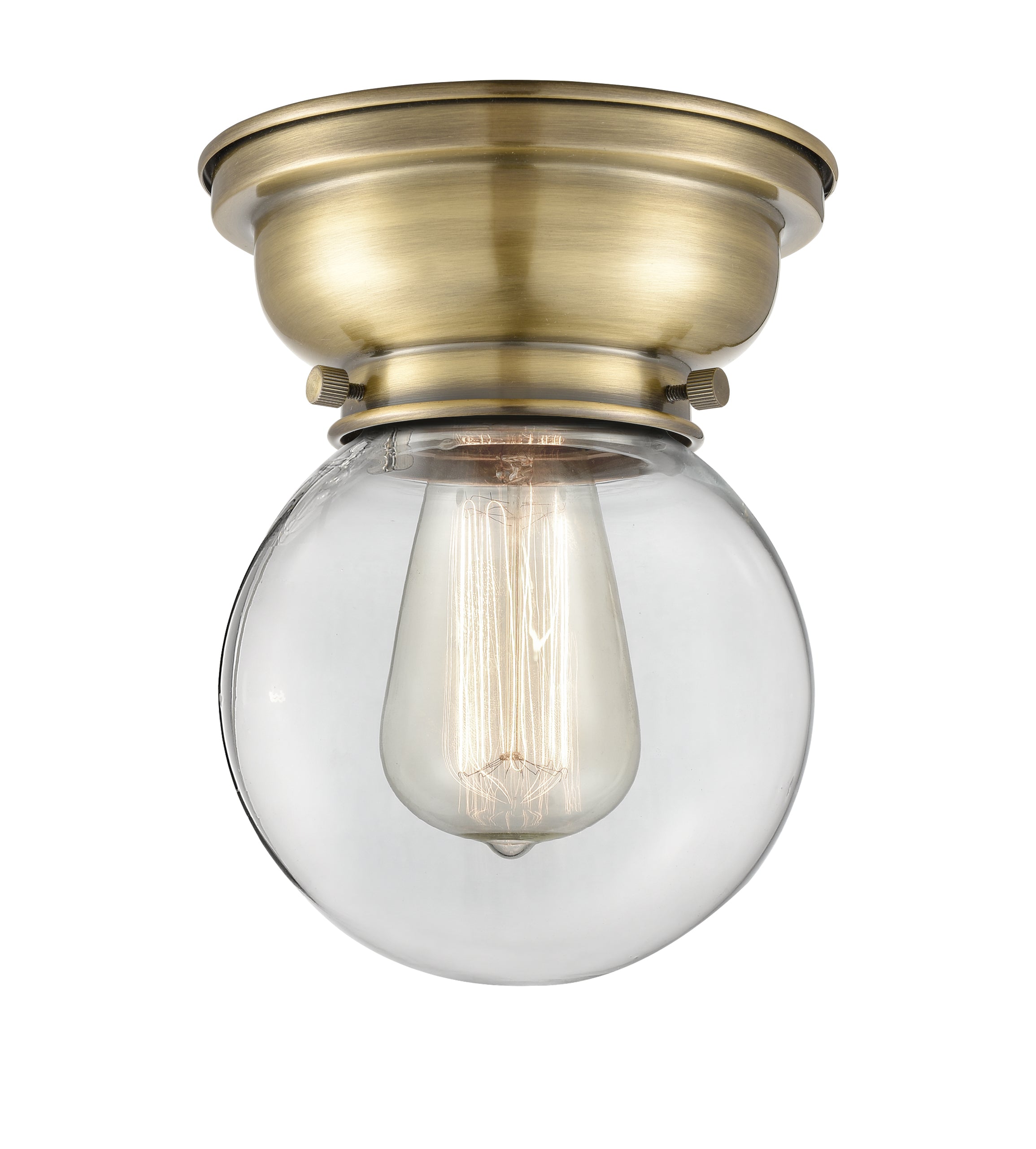 Franklin Flush Mount Brushed Satin Nickel