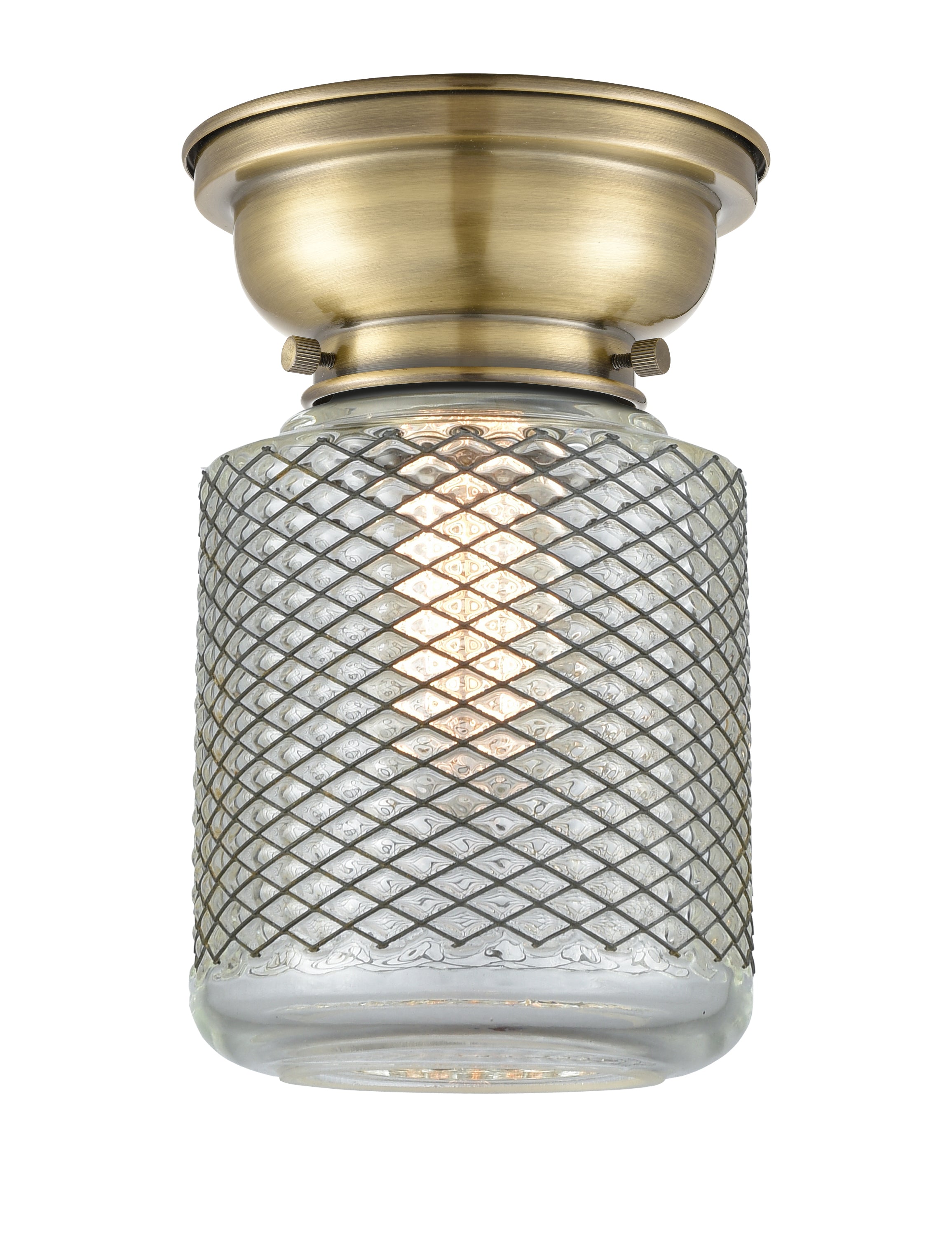 Franklin Flush Mount Brushed Satin Nickel