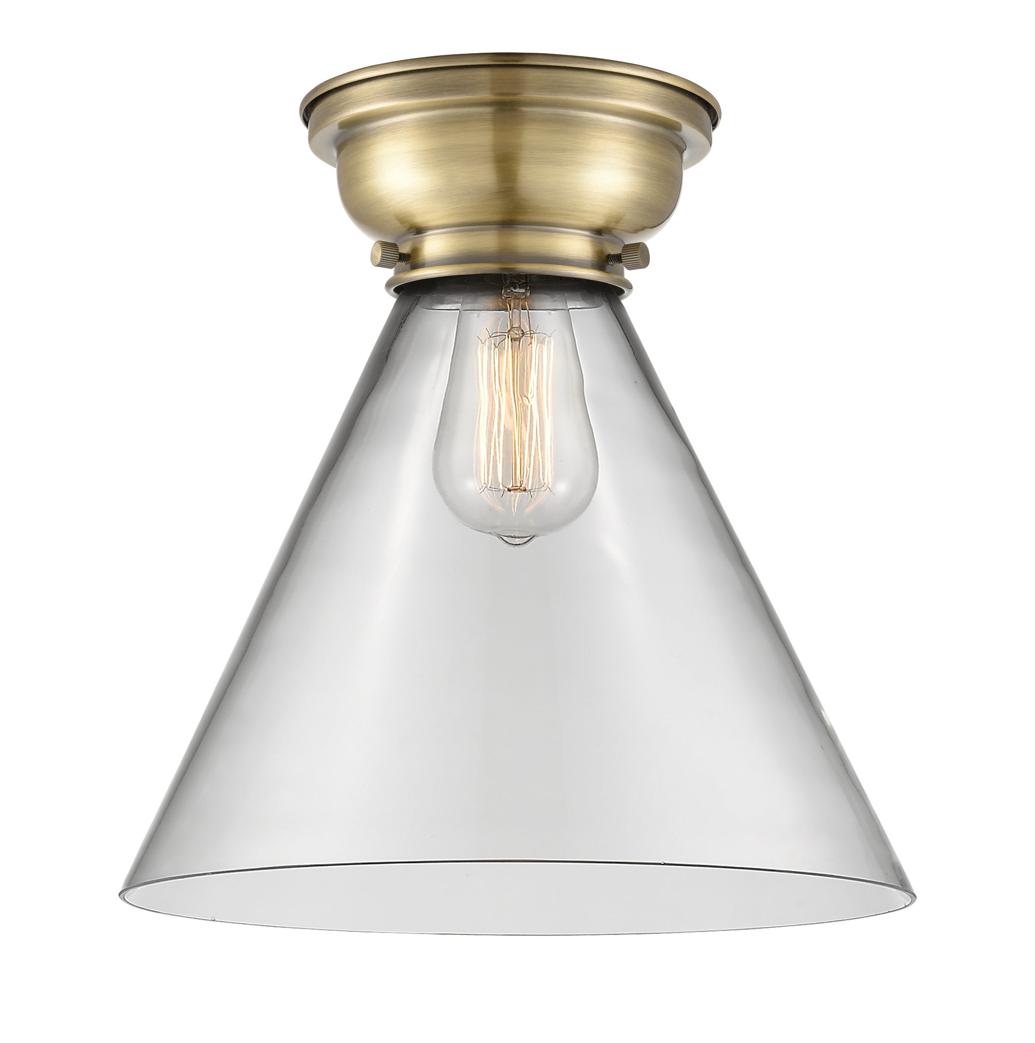 Franklin Flush Mount Brushed Satin Nickel