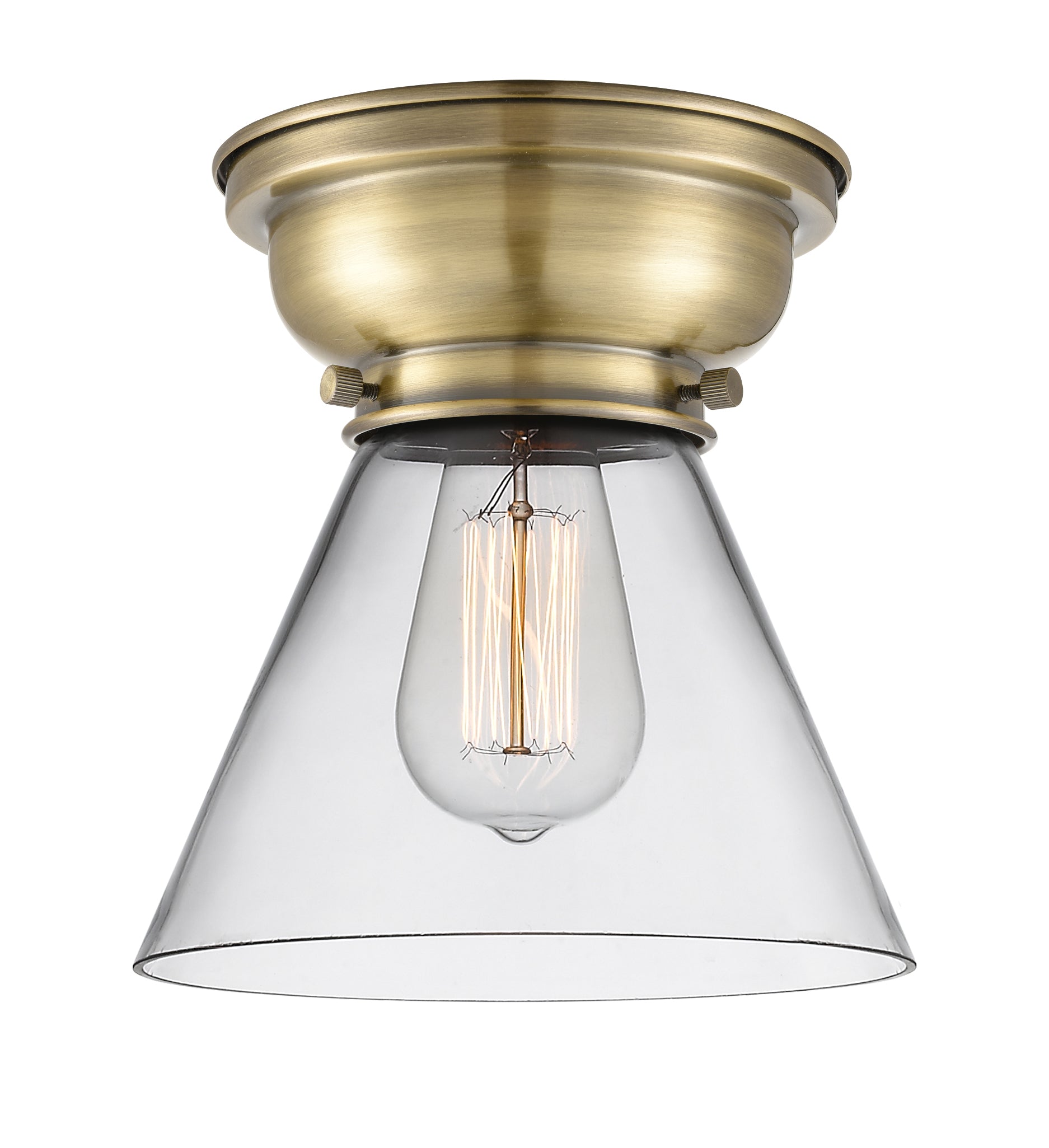 Franklin Flush Mount Brushed Satin Nickel