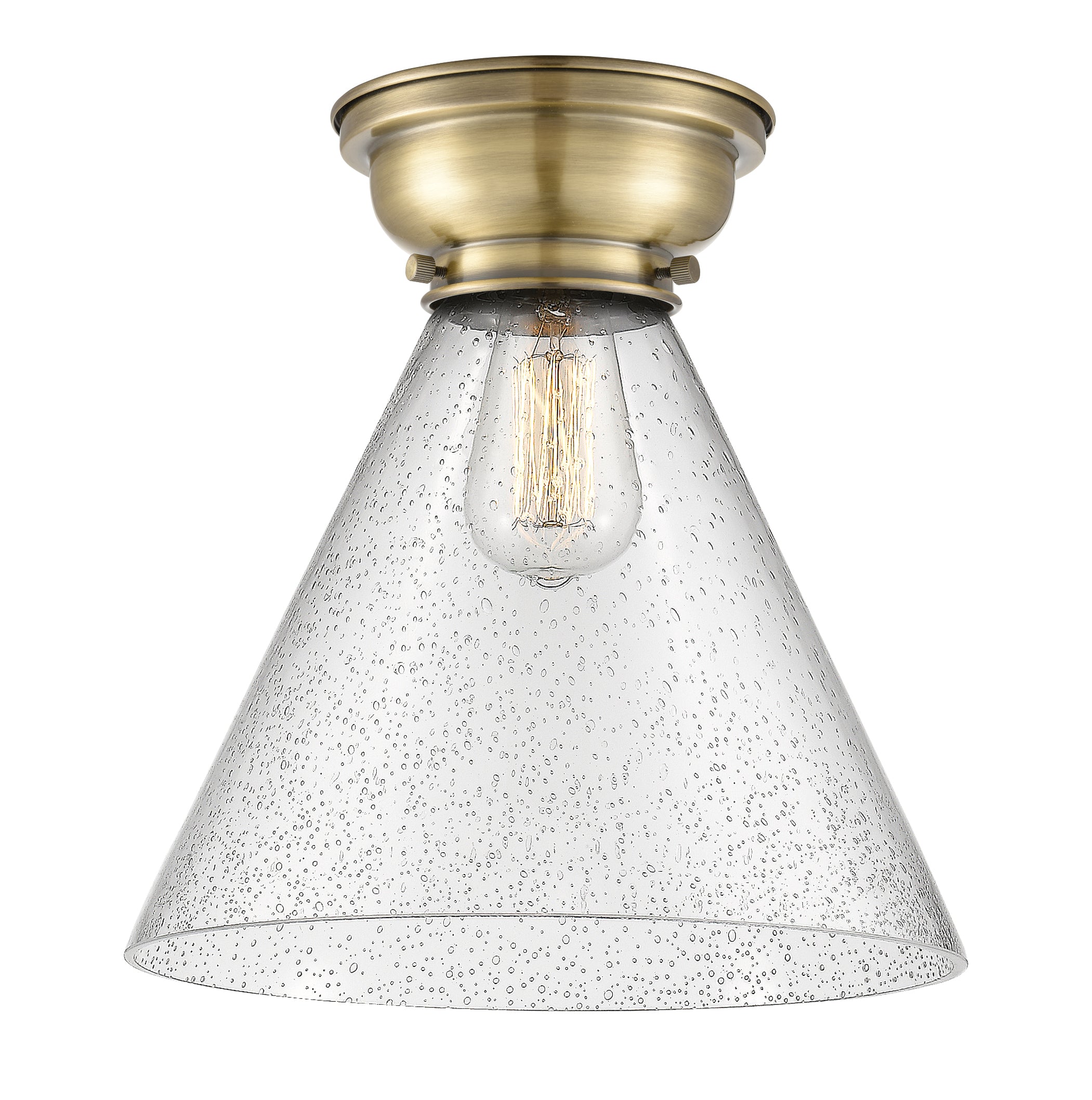 Franklin Flush Mount Brushed Satin Nickel