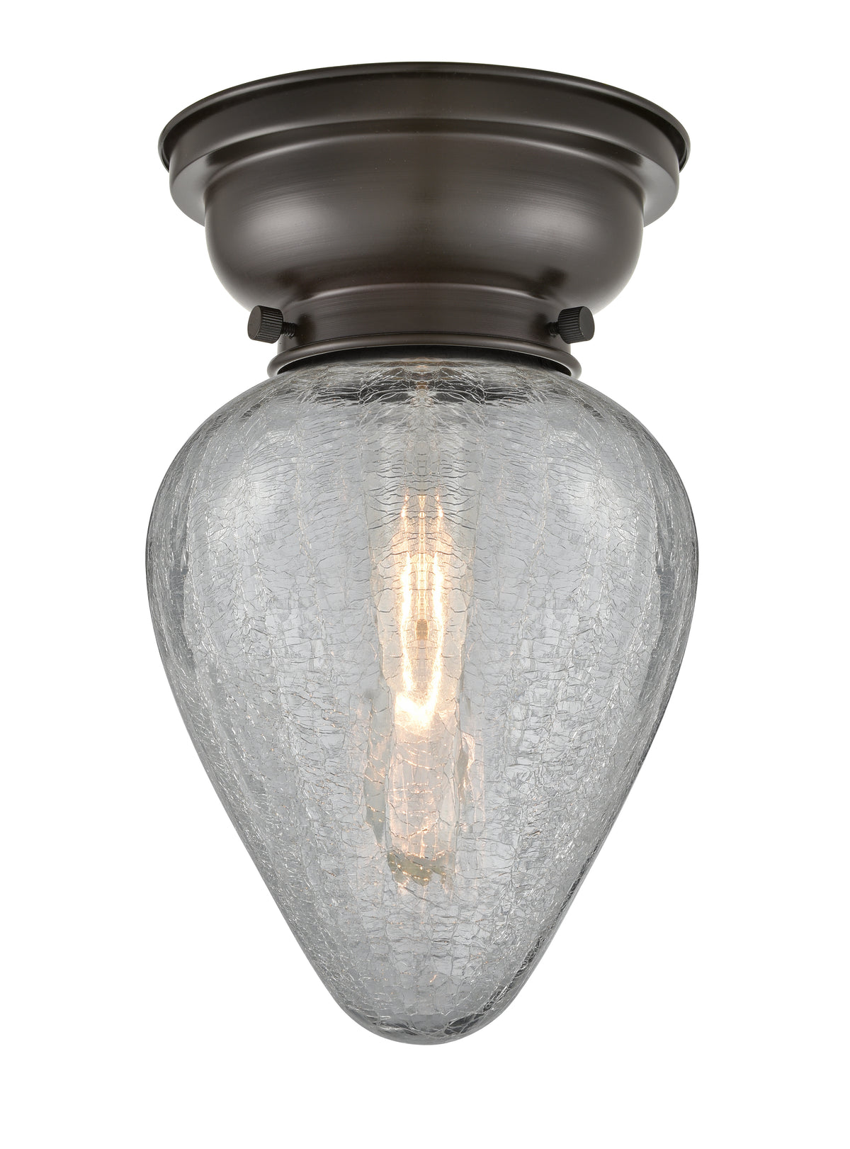 Geneseo 7-Inch 1-Light Flush Mount with LED Bulb