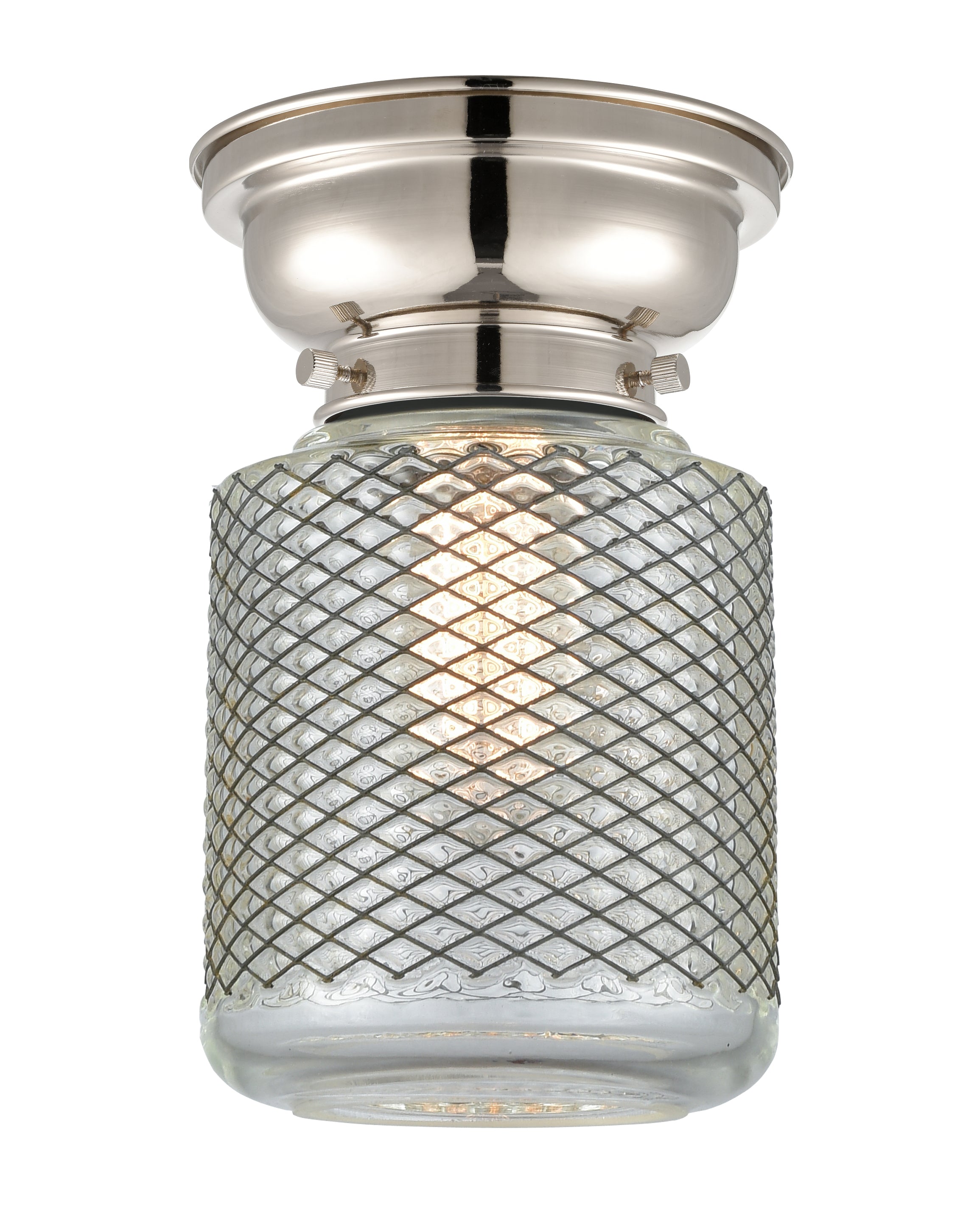 Franklin Flush Mount Brushed Satin Nickel