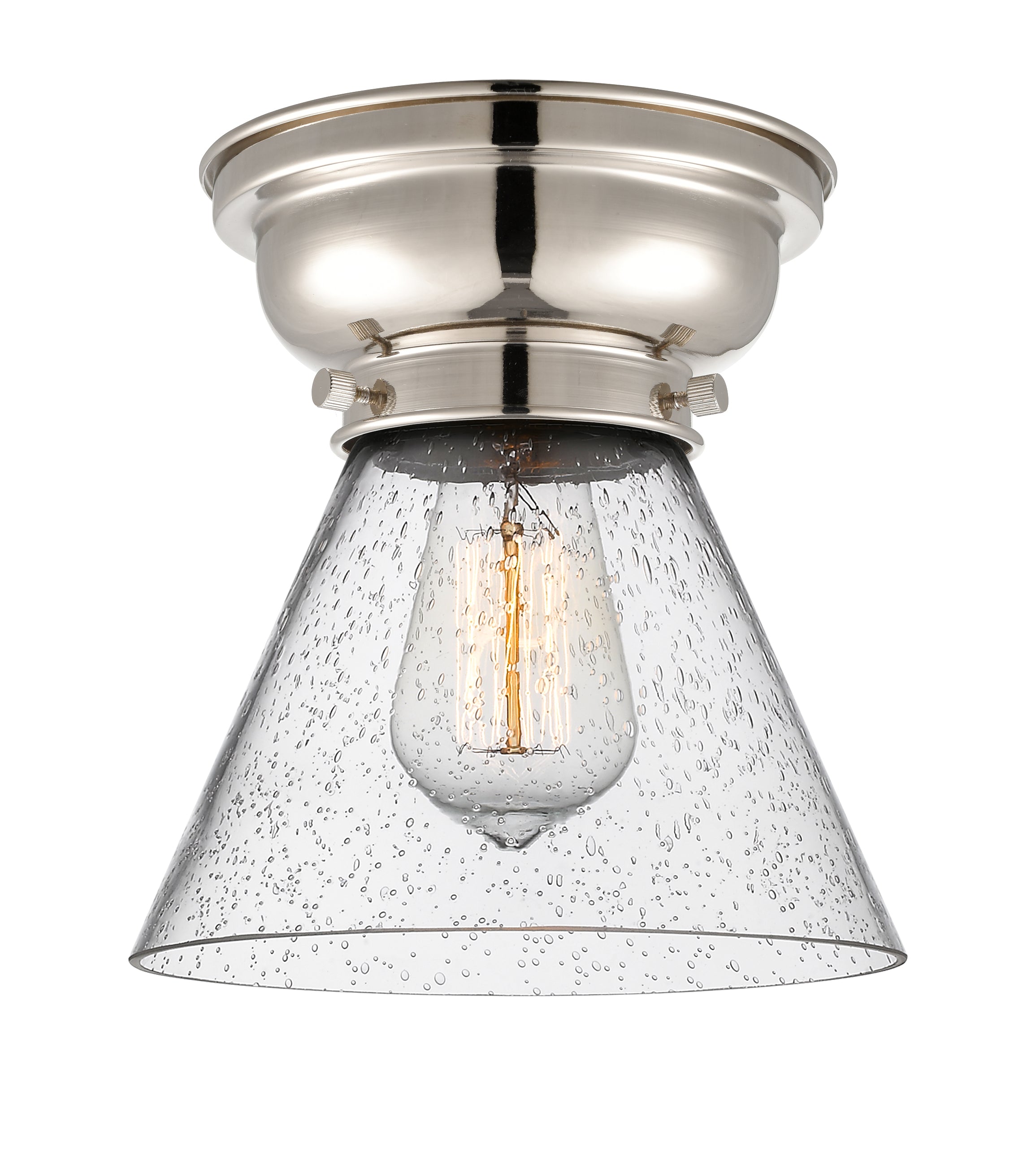 Franklin Flush Mount Brushed Satin Nickel