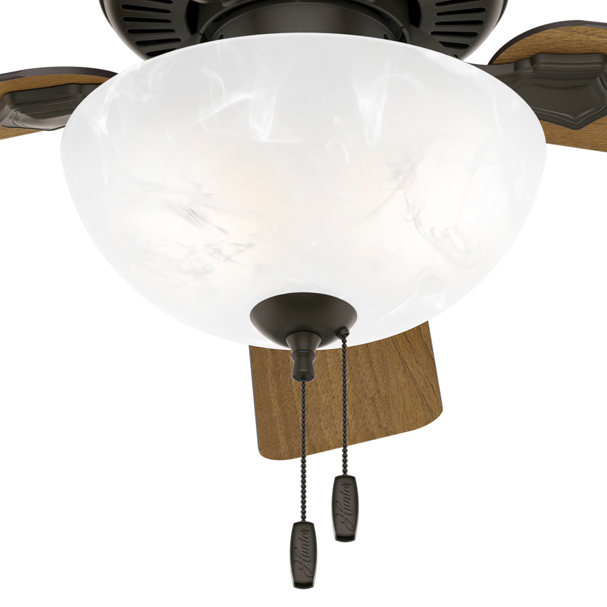 44 inch Swanson New Bronze Ceiling Fan with LED Light Kit and Pull Chain