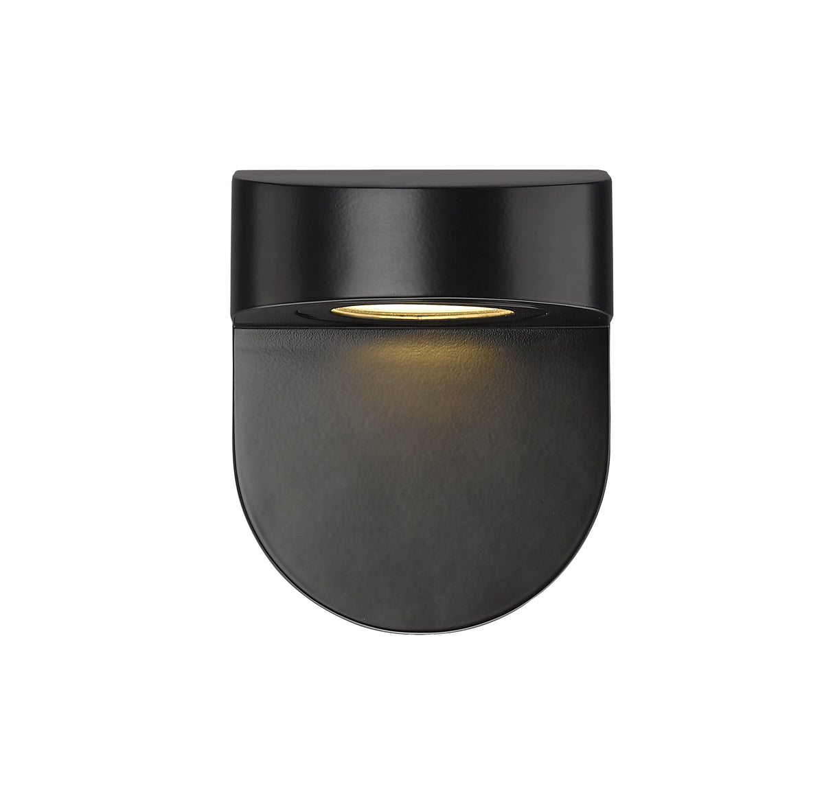 4.87'' Powder Coated Black 1 Light Wall Sconce
