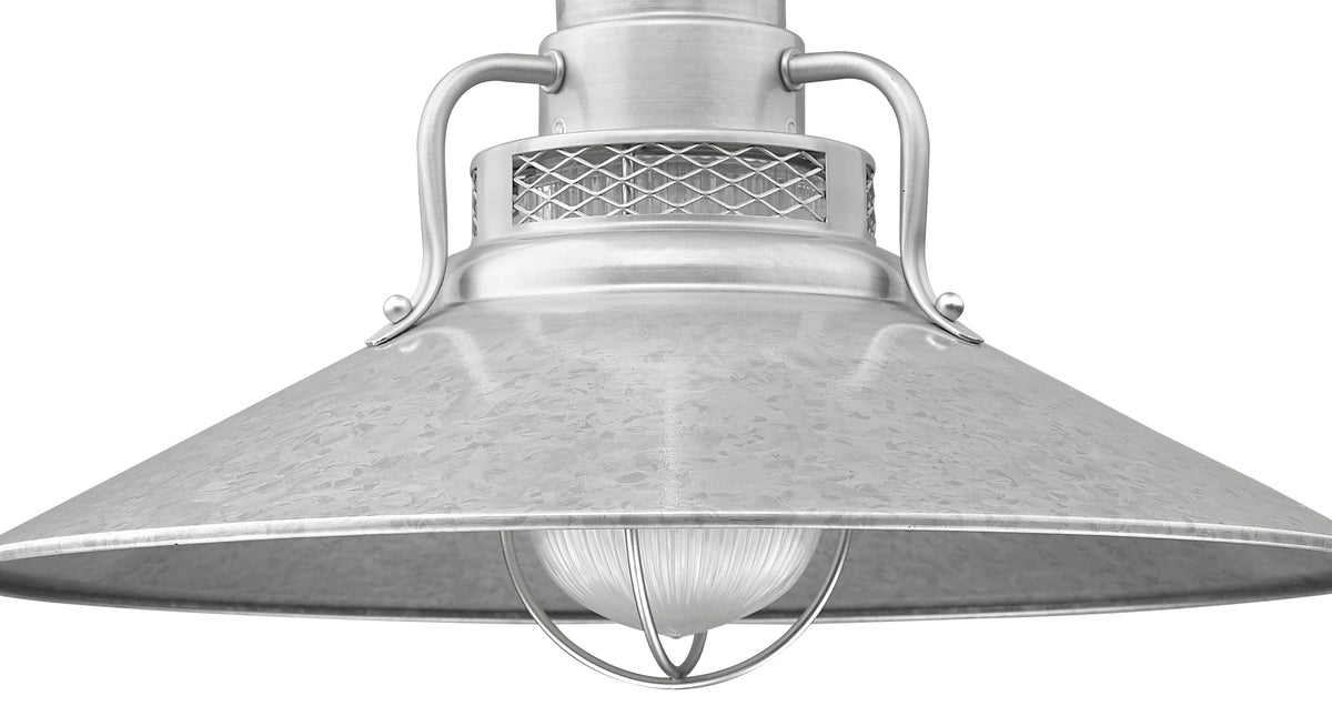 18'' Galvanized Metal R Series Railroad Shade