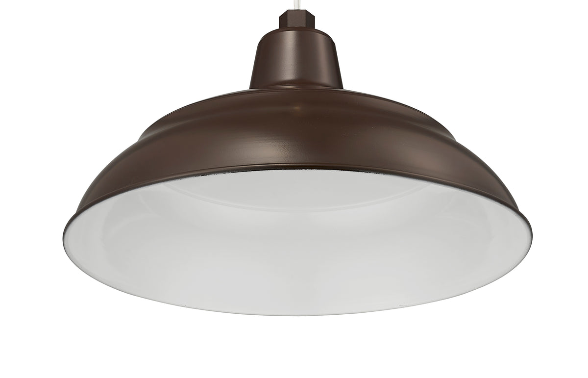 17-inch R Series Architectural Bronze Warehouse Shade
