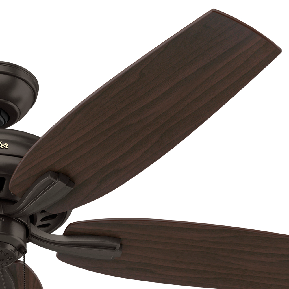 52 inch Newsome Premier Bronze Ceiling Fan and Pull Chain