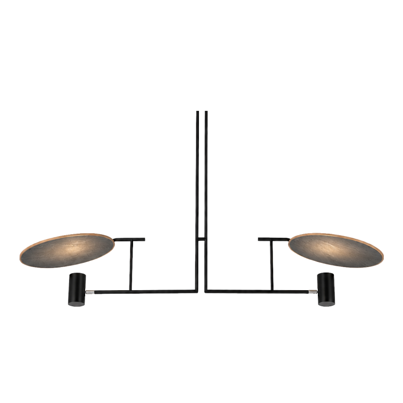 43.7'' Minimalist Dot Accord Pendant Light