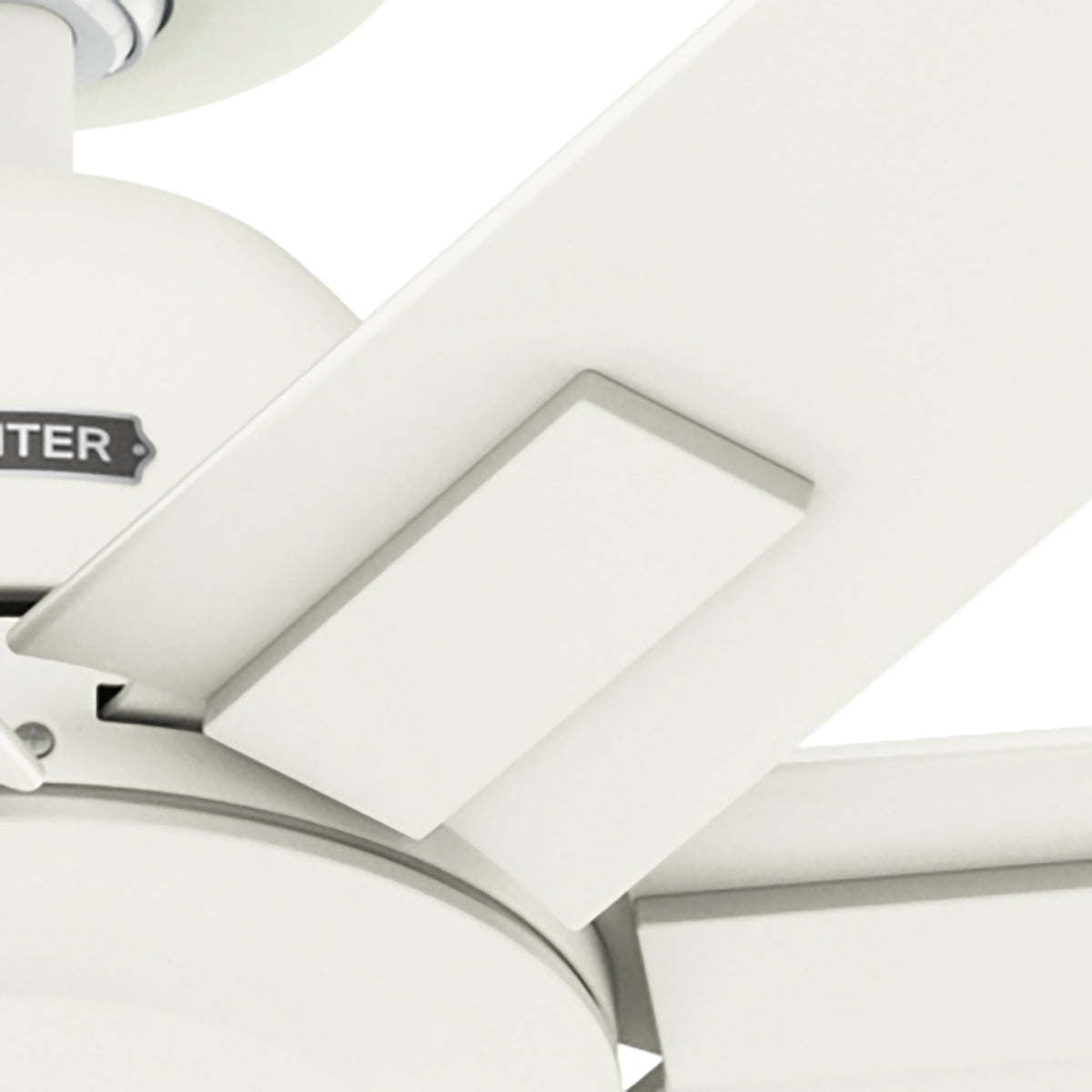 60 inch Downtown ENERGY STAR® Matte White Damp Rated Ceiling Fan and Wall Control