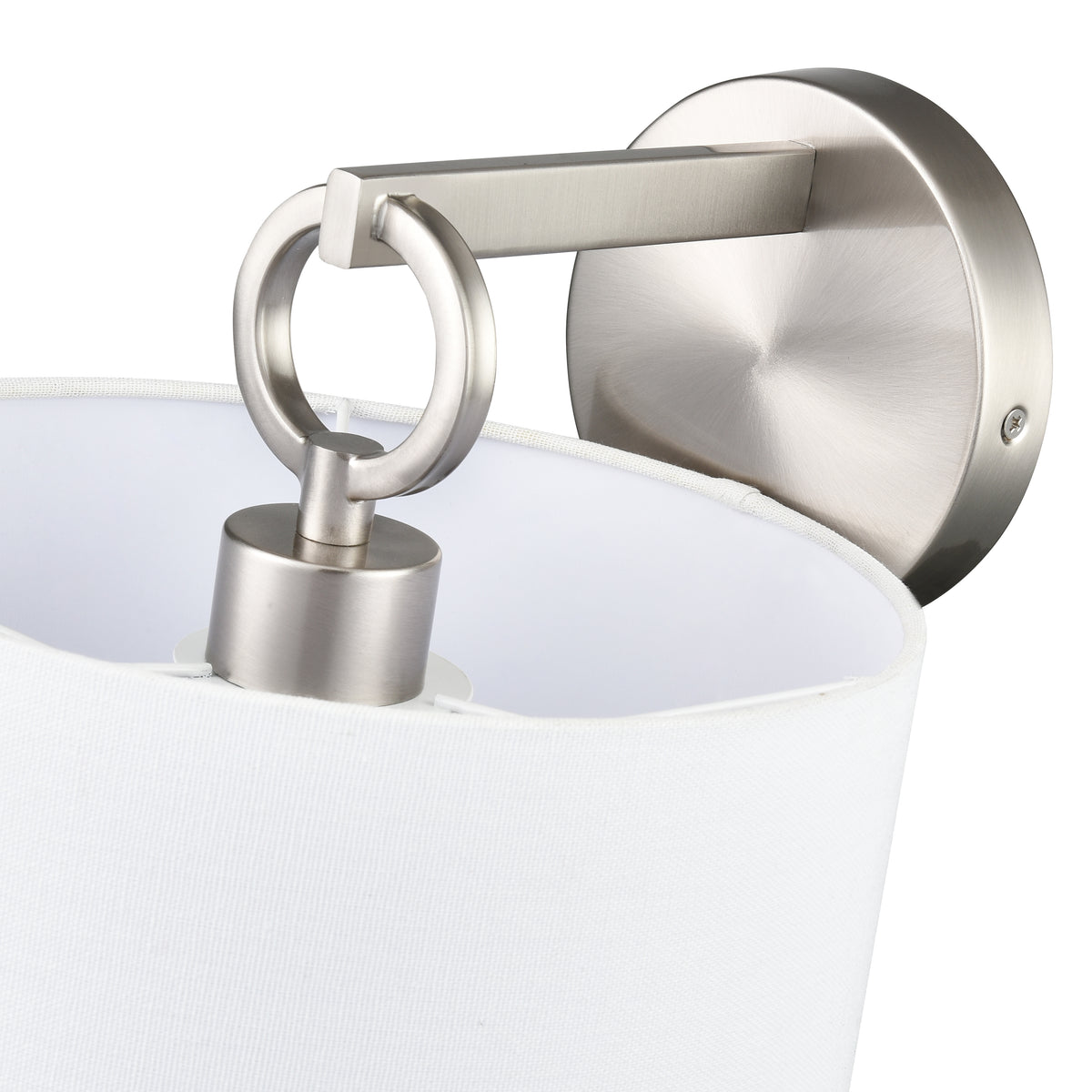 9.88'' Braxstan Brushed Nickel 1 Light Wall Sconce