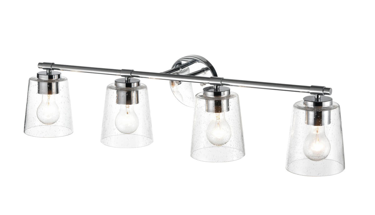 34'' Chrome 4 Light Bath Vanity