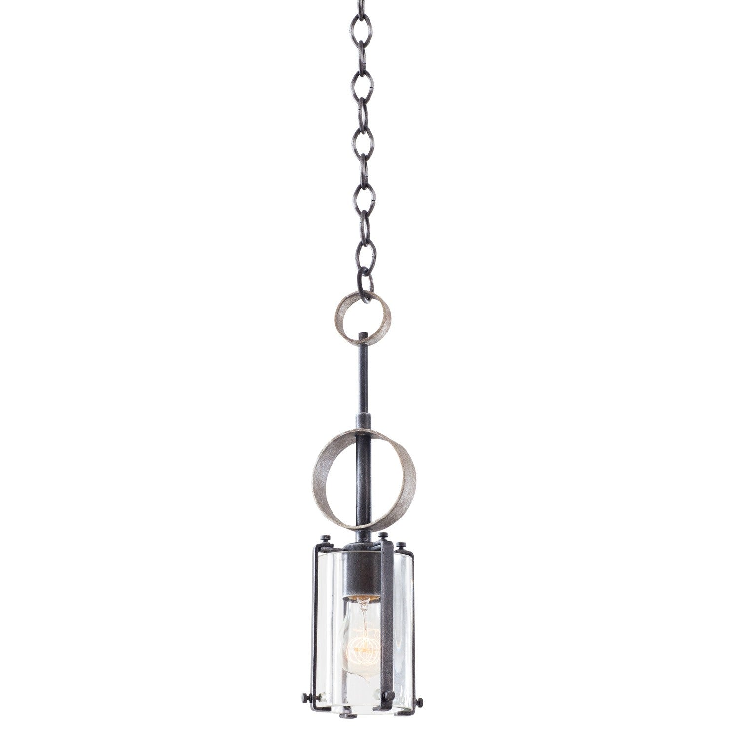 17'' Irvine 1 Light Vintage Iron Pendant