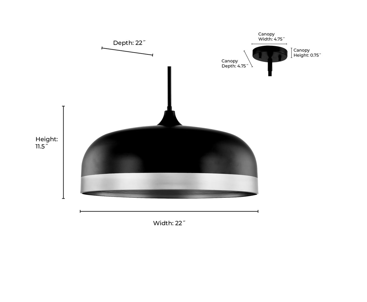11.5'' Amarra Matte White 4 Light Pendant