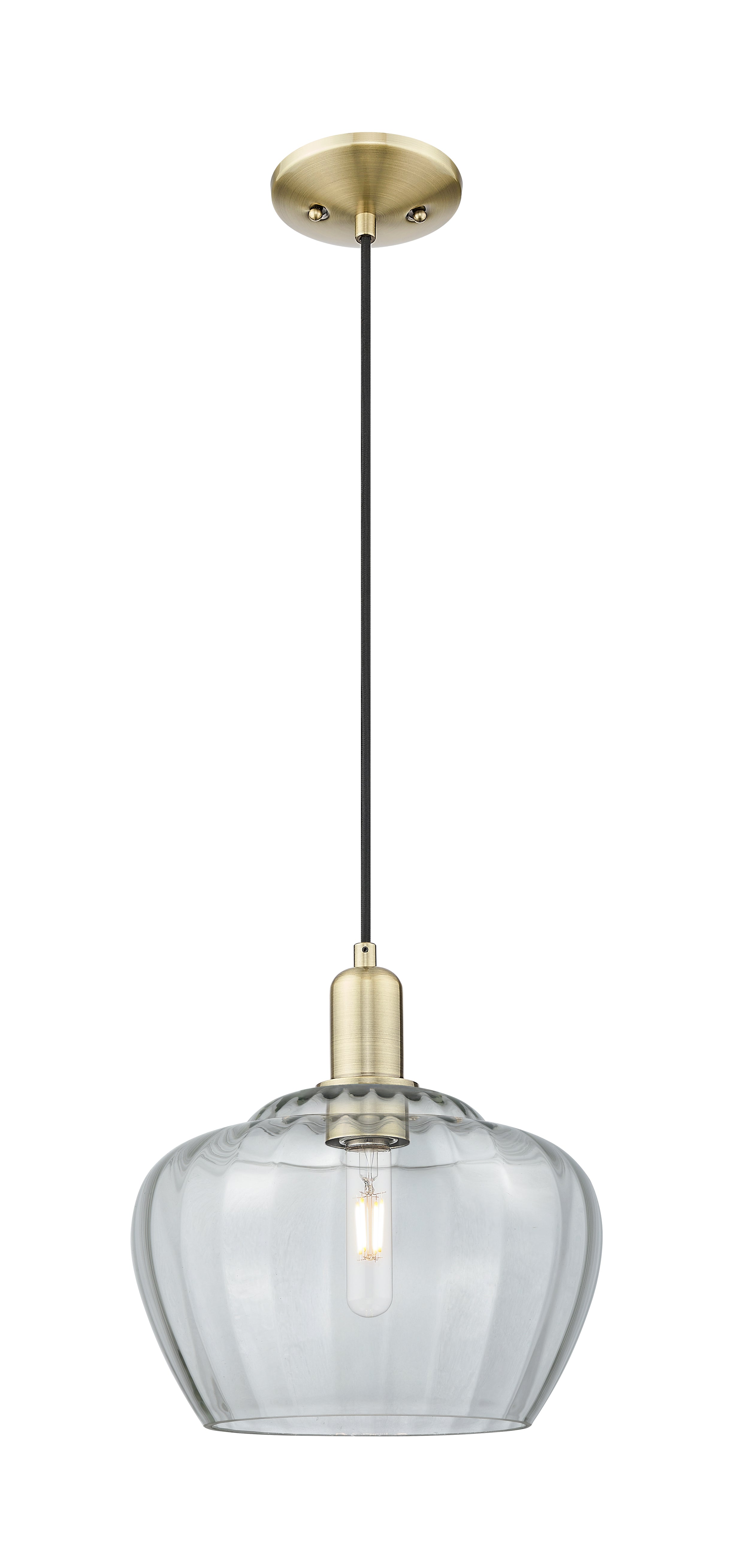 Arcadia Mini Pendant Antique Brass Steel