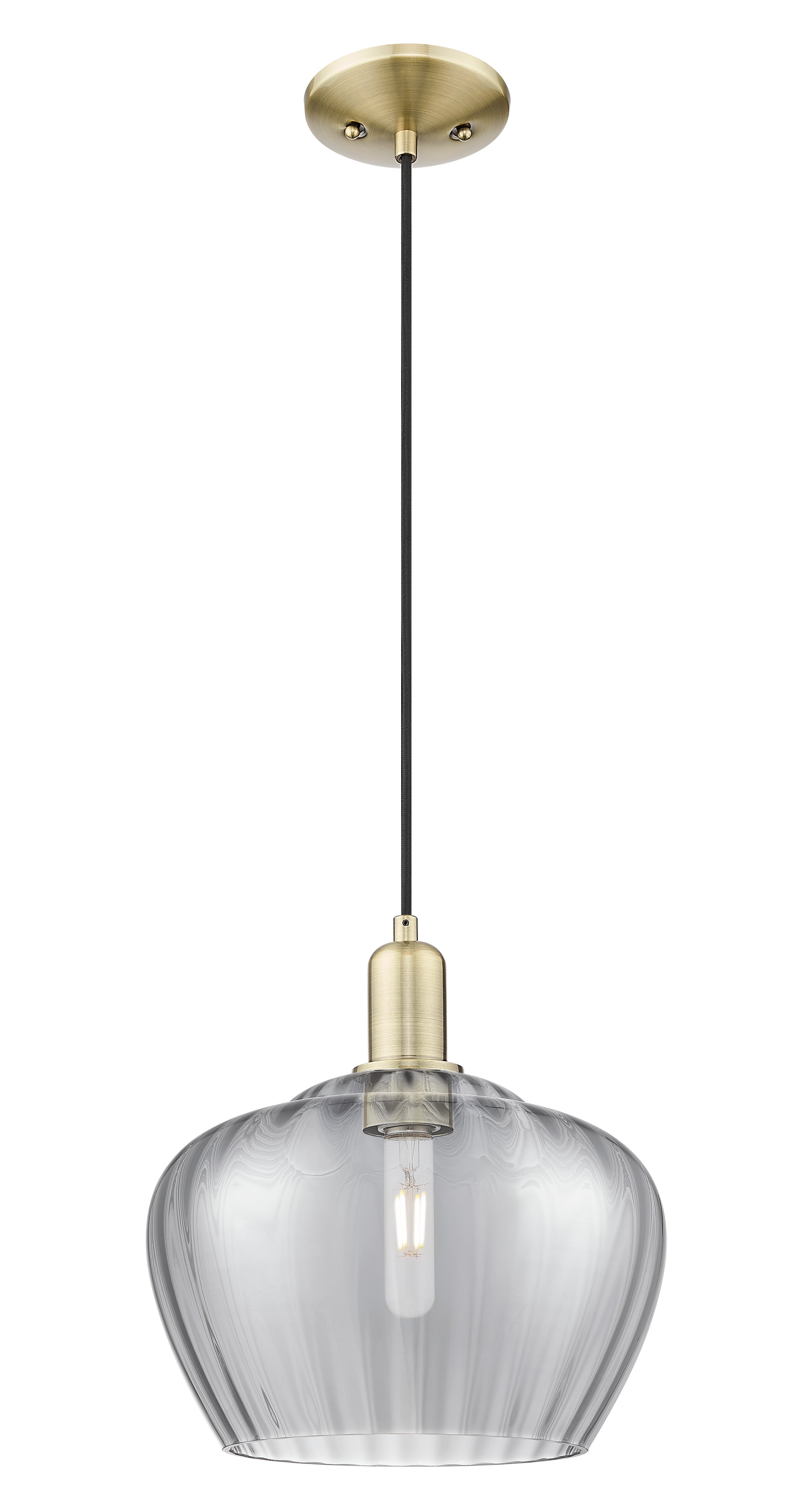 Arcadia Mini Pendant Antique Brass Steel