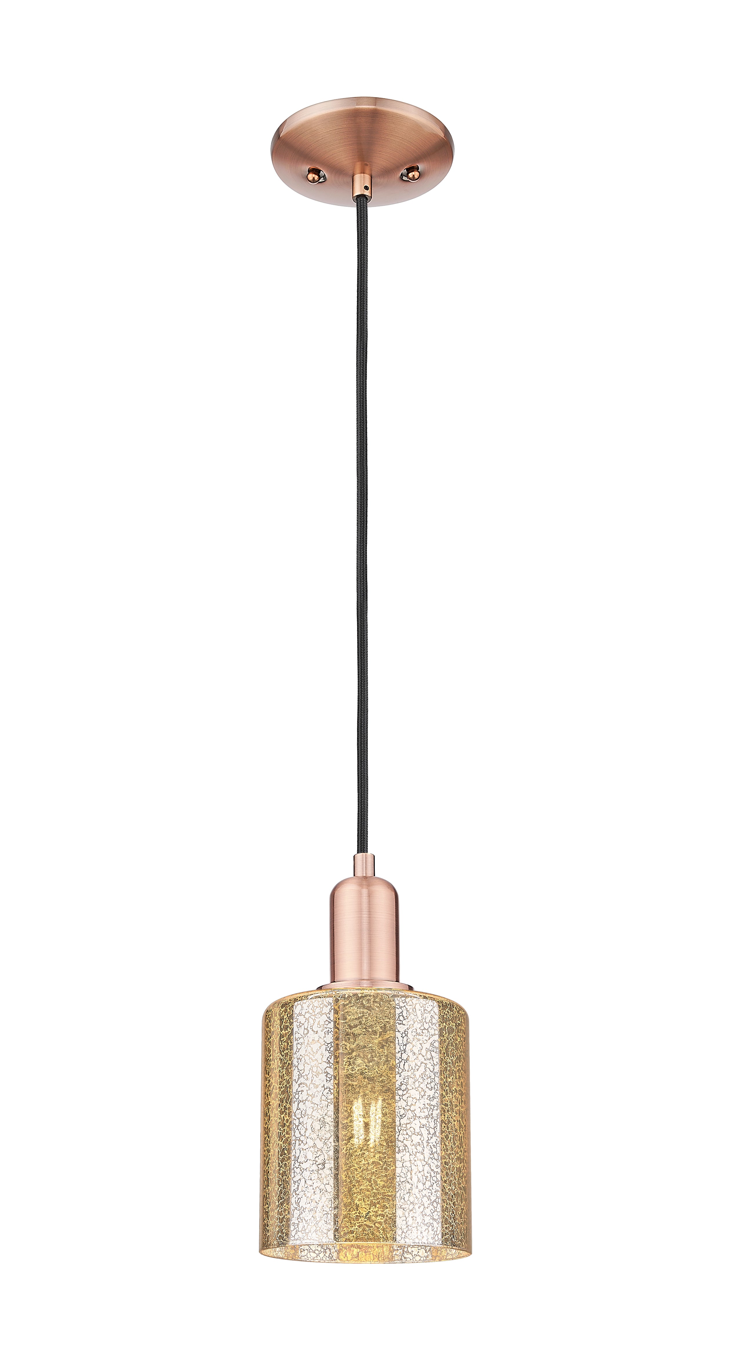 Arcadia Mini Pendant Antique Brass Steel