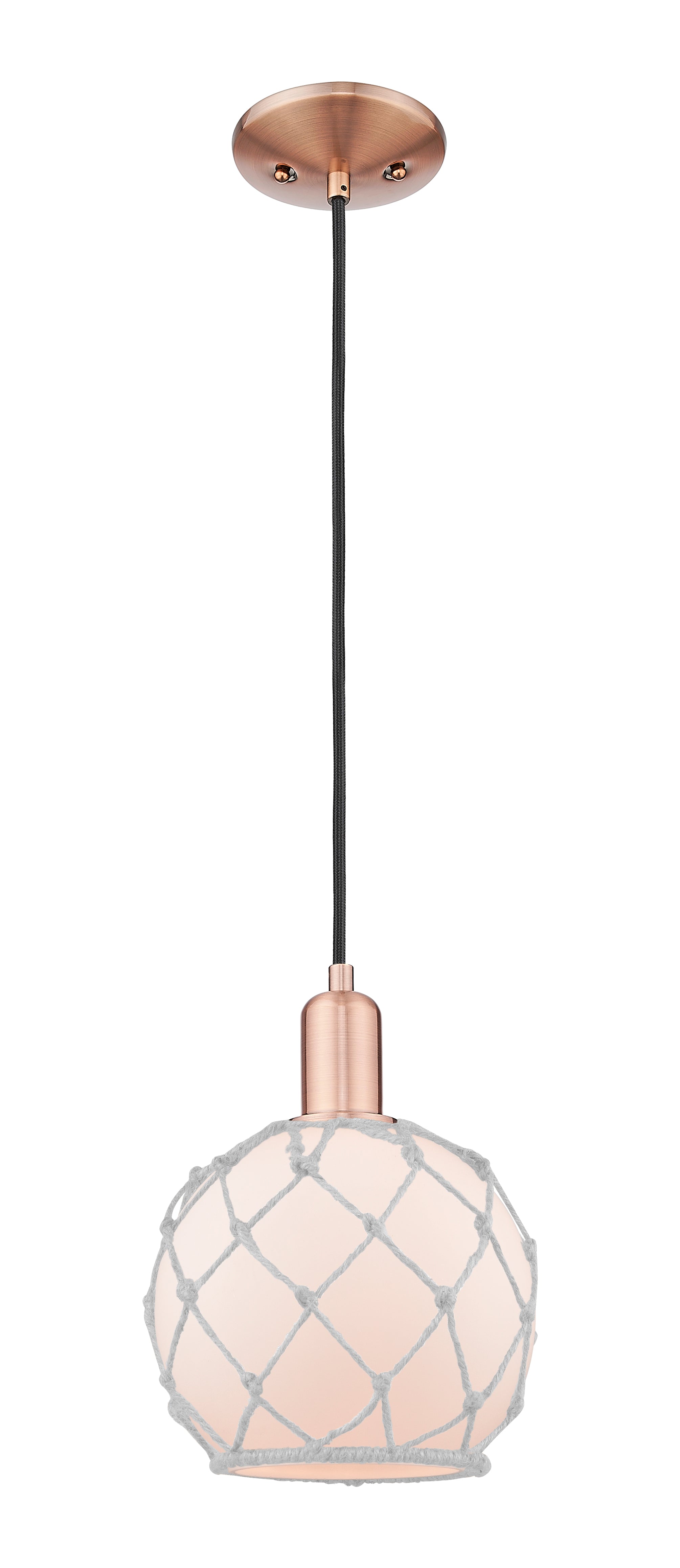 Arcadia Mini Pendant Antique Brass Finish
