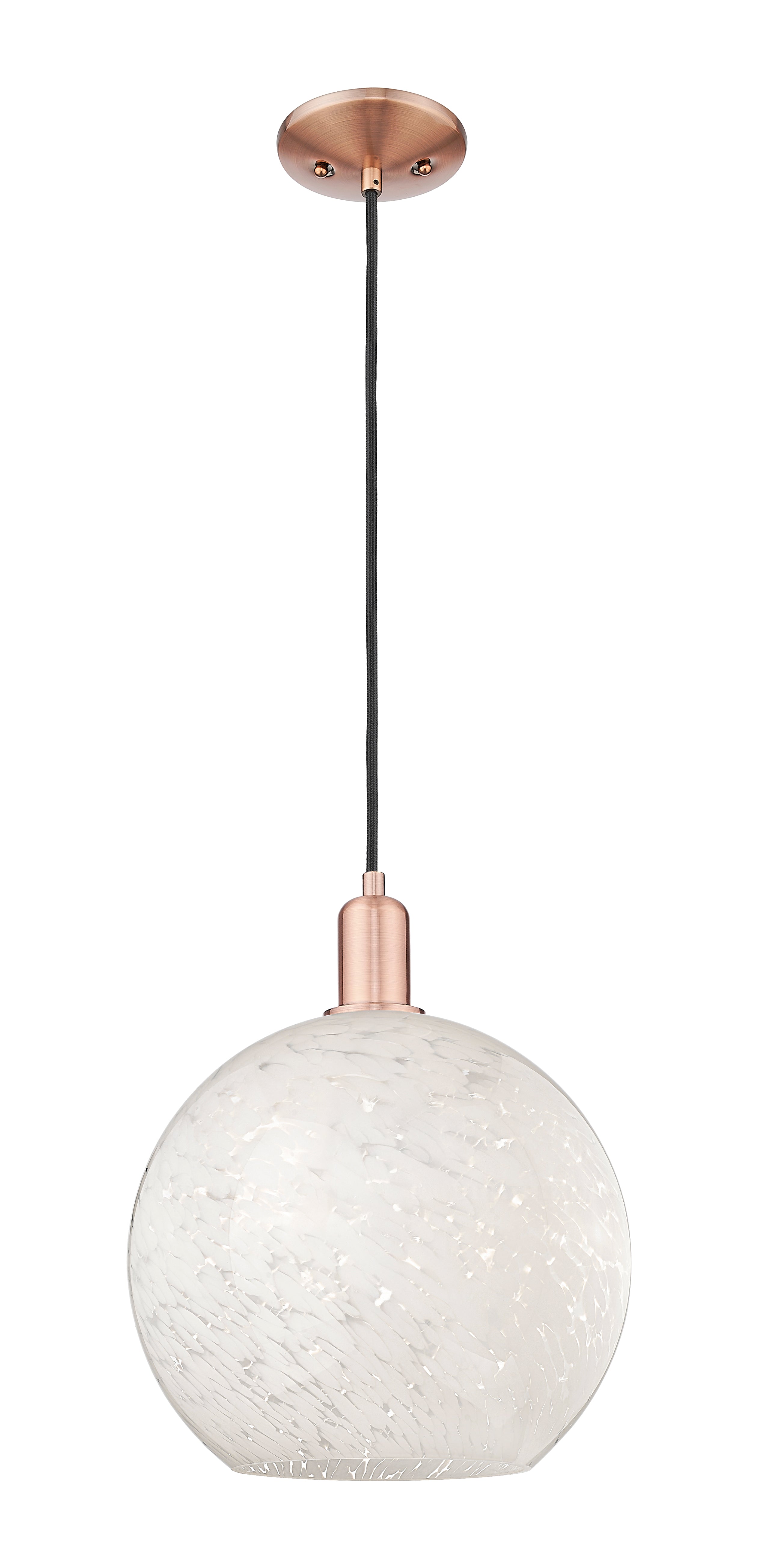 Arcadia Mini Pendant Antique Brass Finish