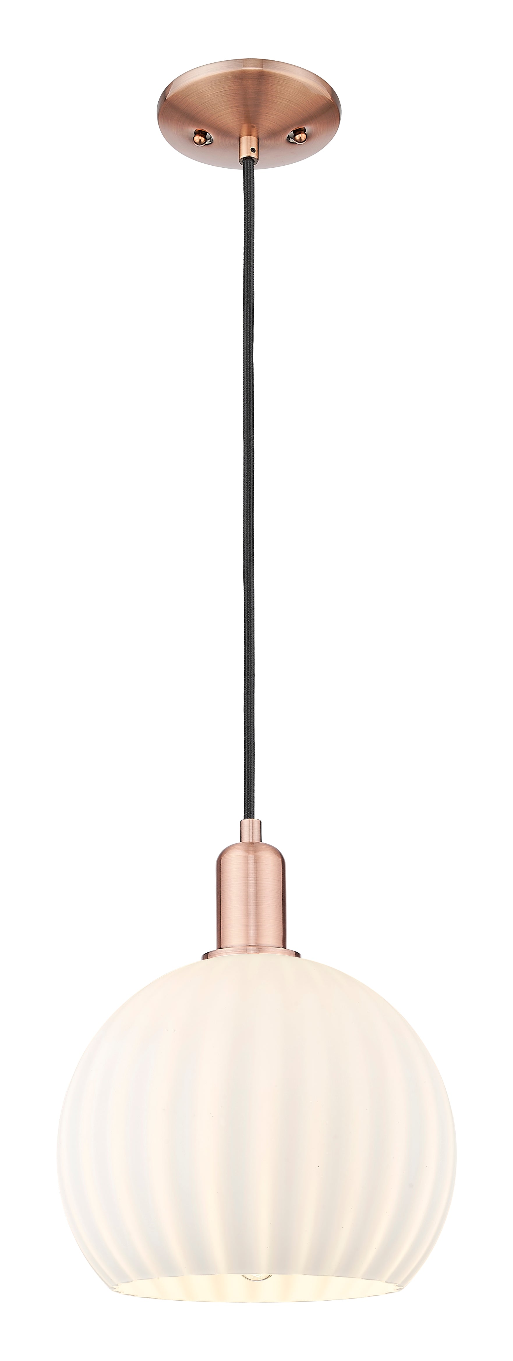 Arcadia Mini Pendant Antique Brass Finish