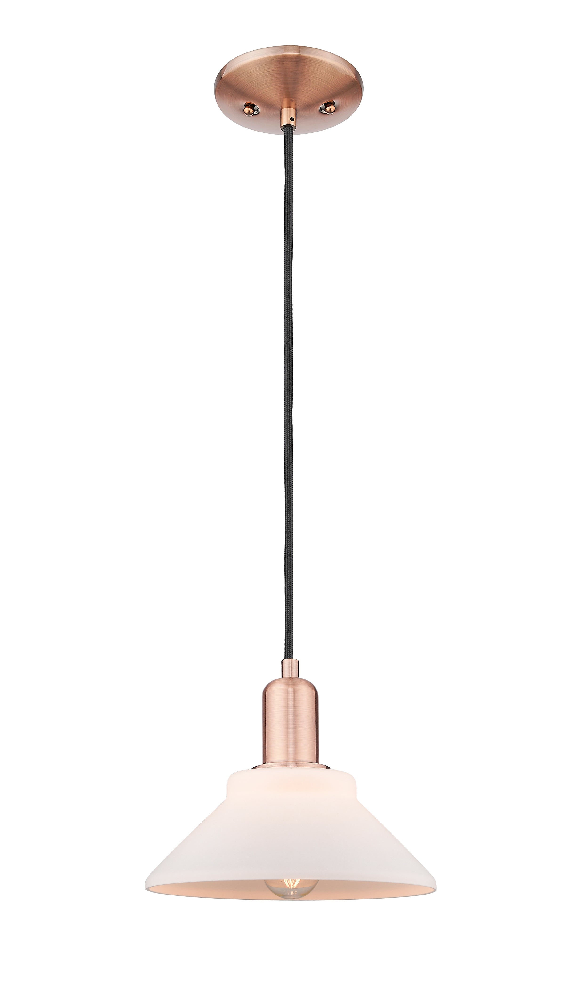 Arcadia Mini Pendant Antique Brass