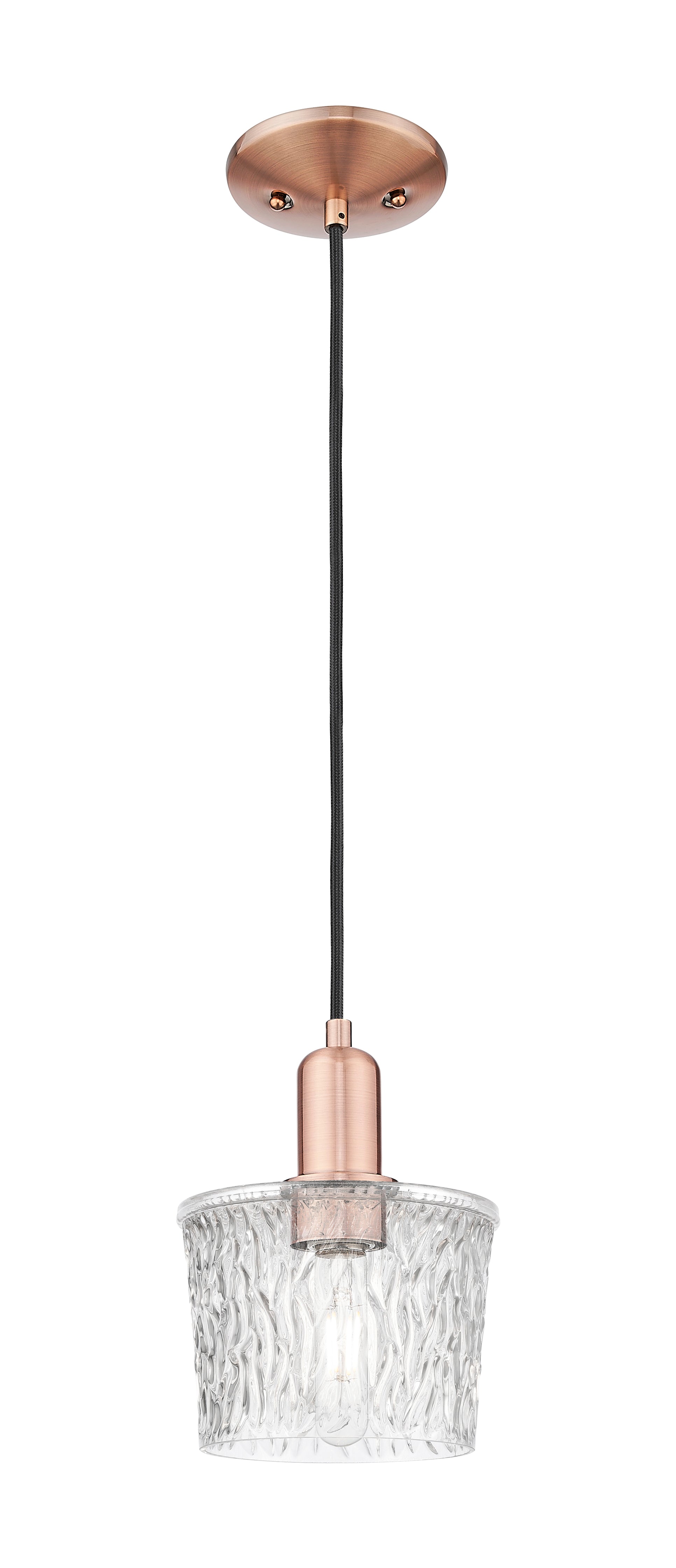 Arcadia Mini Pendant Antique Brass Finish