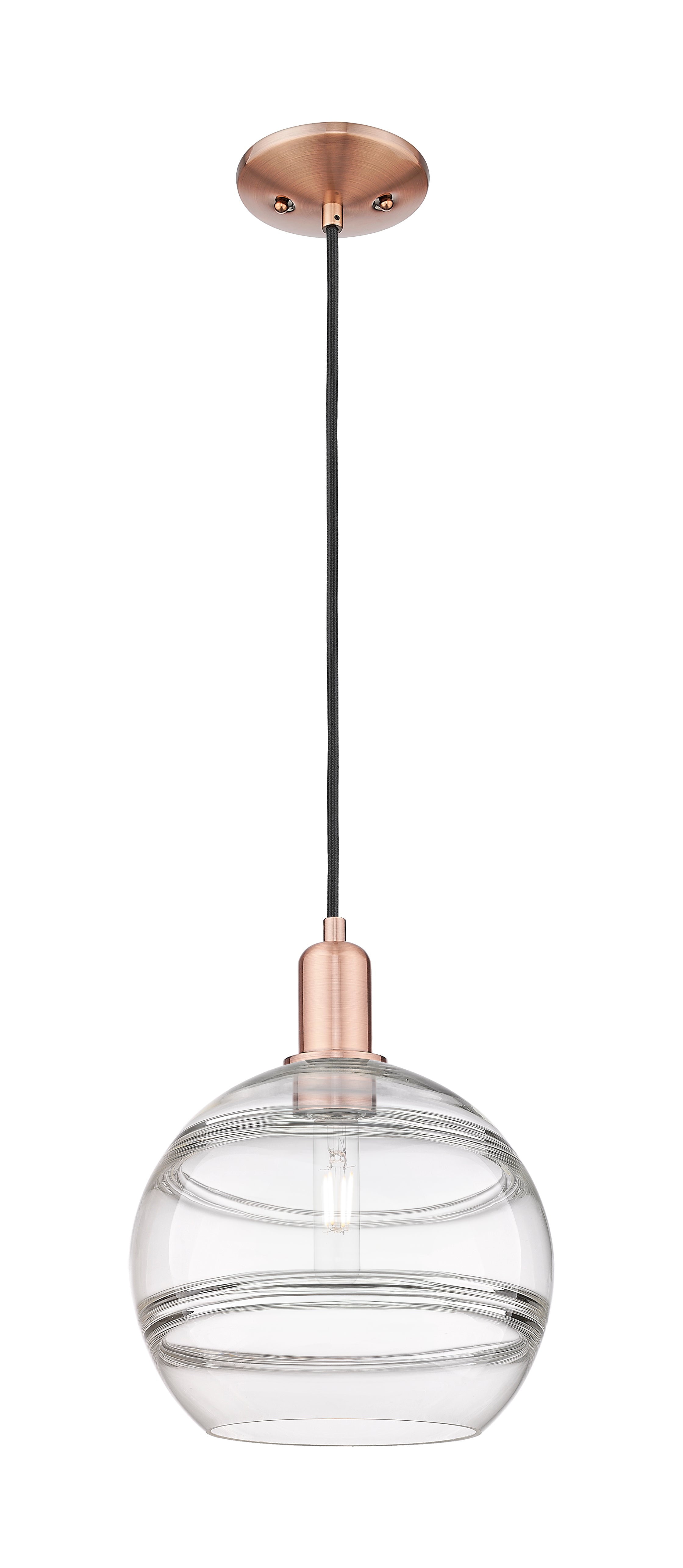 Arcadia Mini Pendant Antique Brass Steel