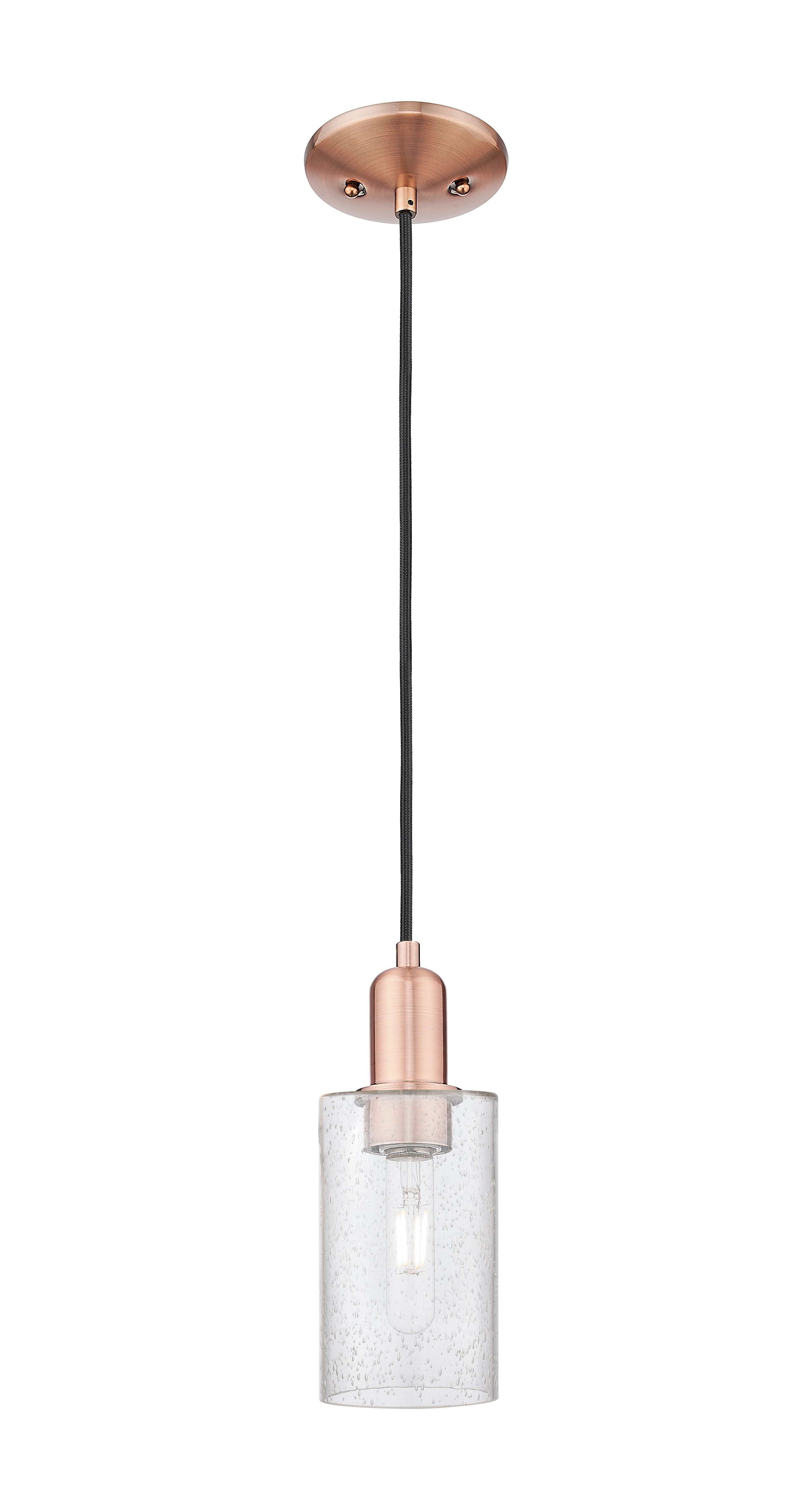 Arcadia Mini Pendant Antique Brass Finish