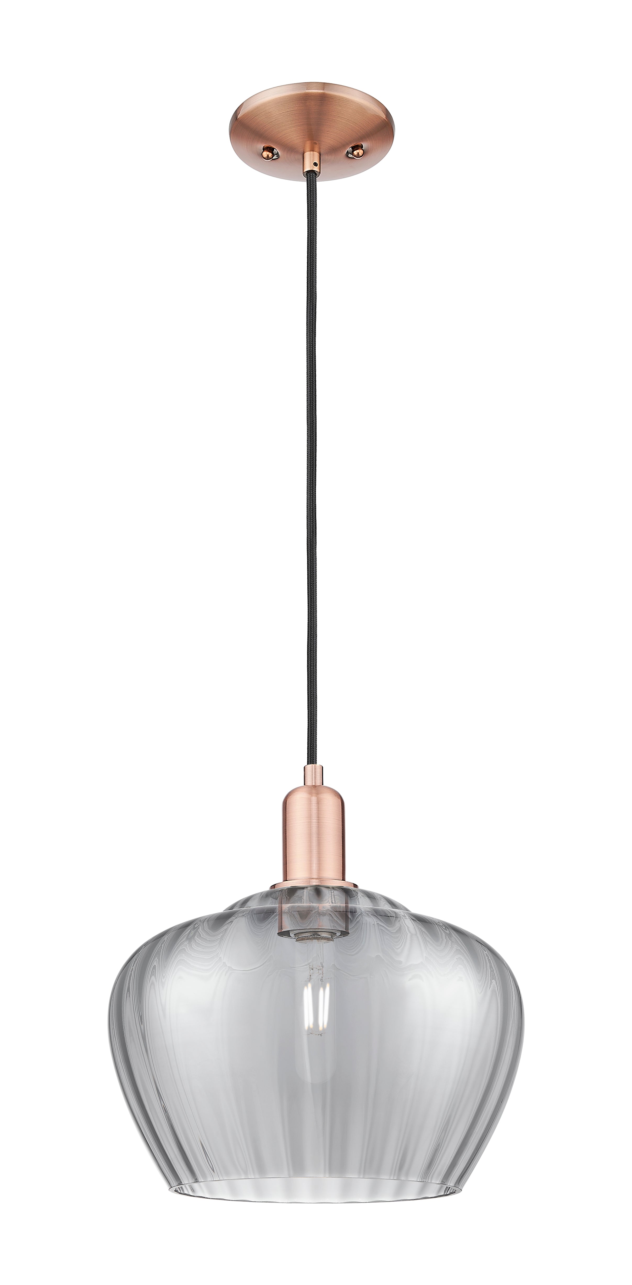 Arcadia Mini Pendant Antique Brass Steel