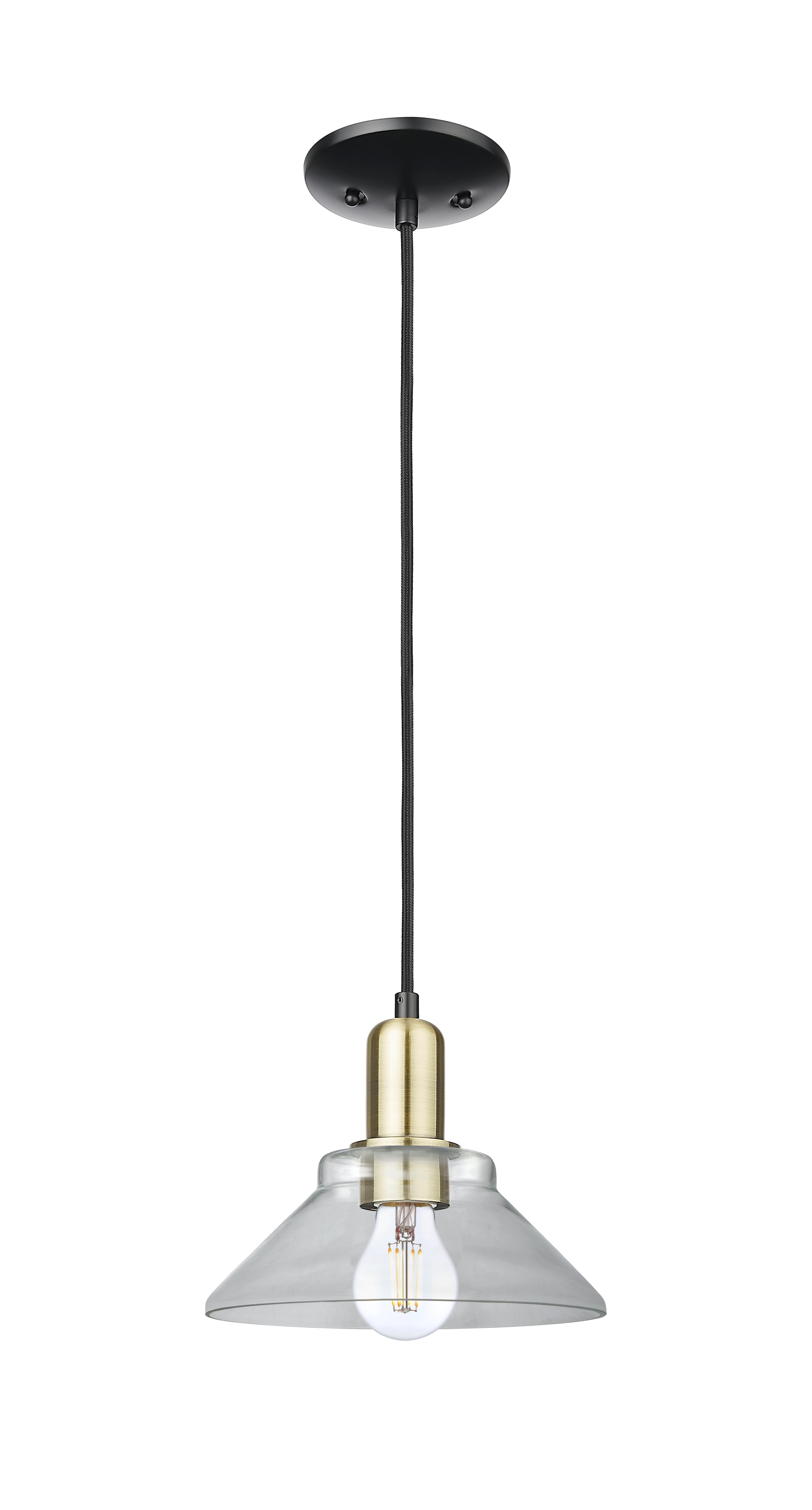 Arcadia Mini Pendant Antique Brass