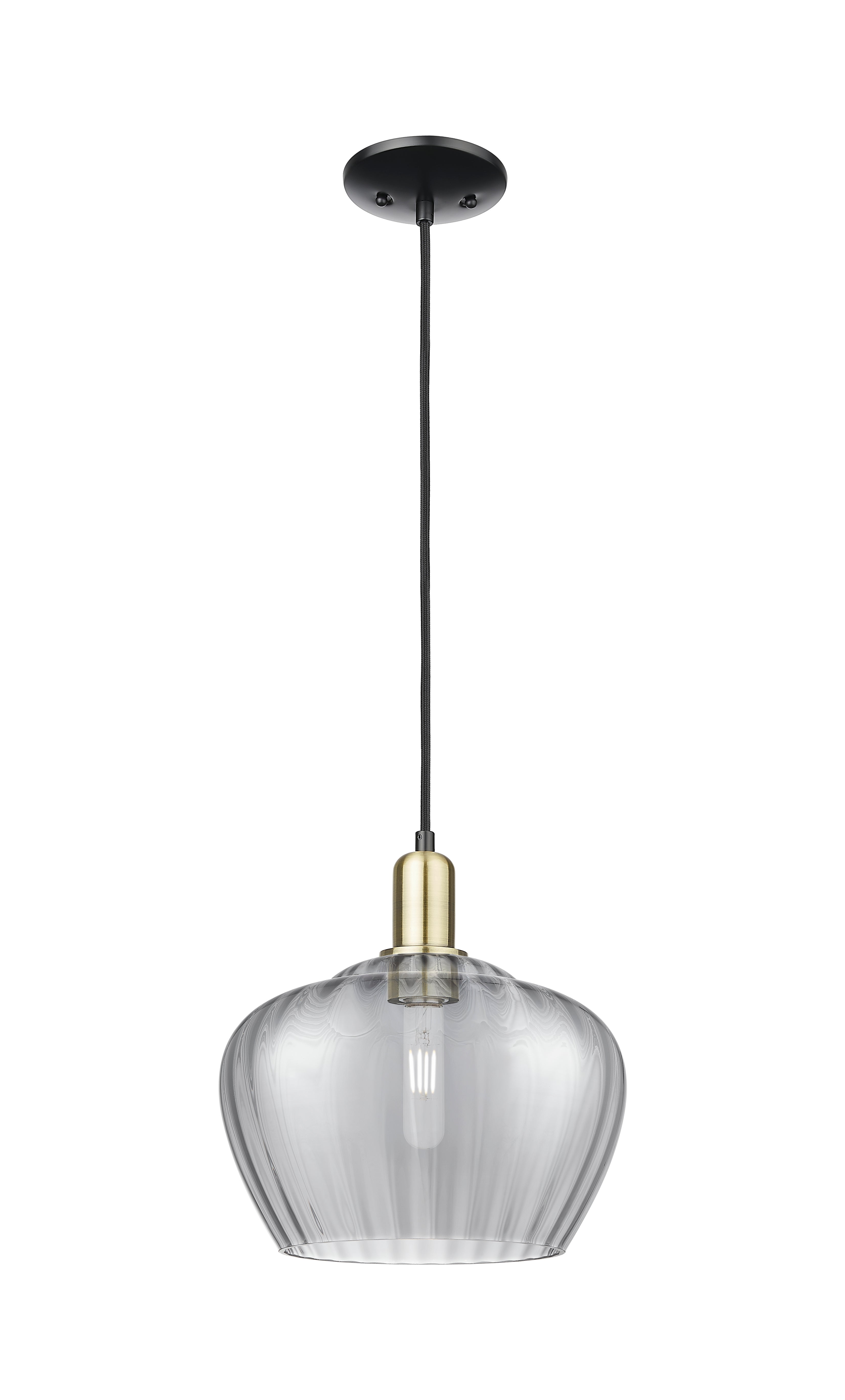 Arcadia Mini Pendant Antique Brass Steel