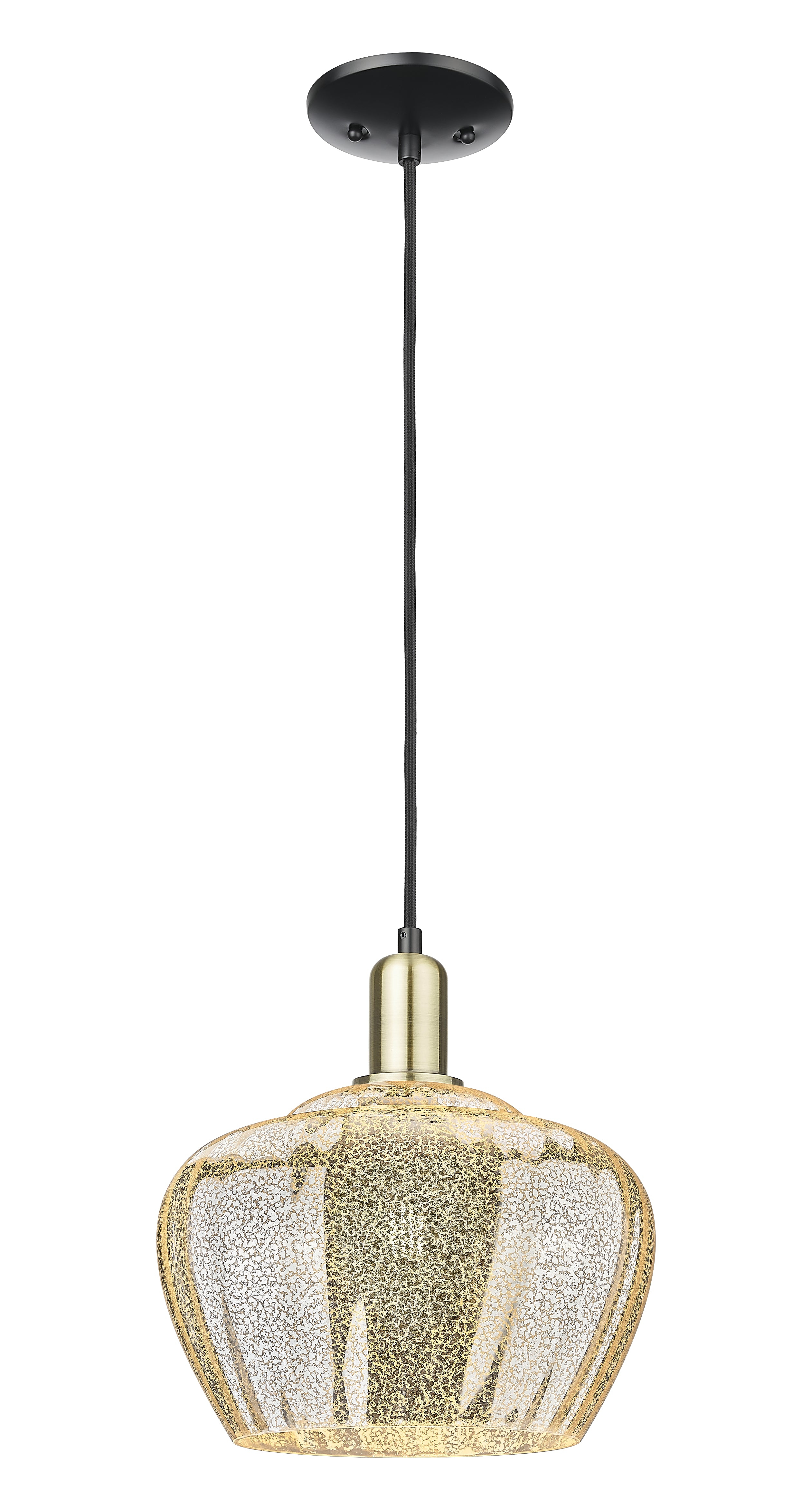 Arcadia Mini Pendant Antique Brass Steel