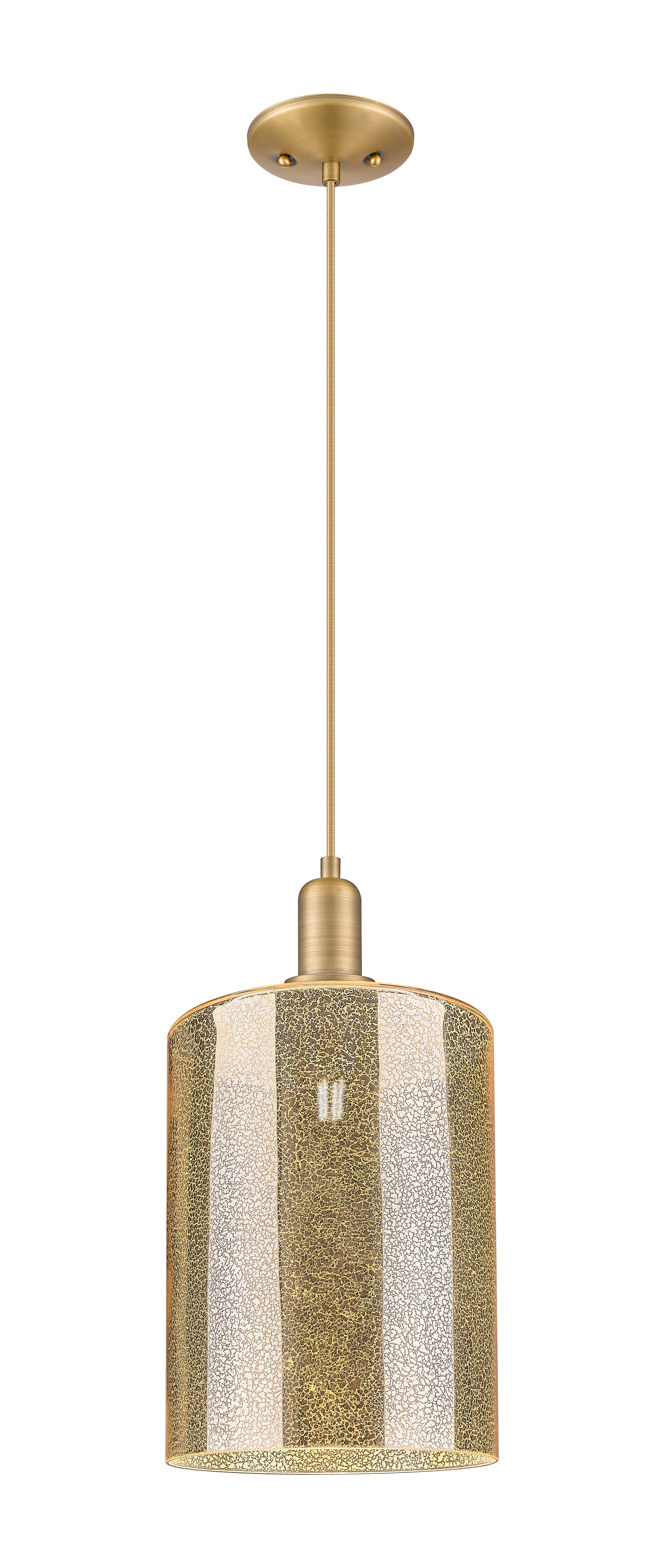 Arcadia Mini Pendant Dimmable Antique Brass