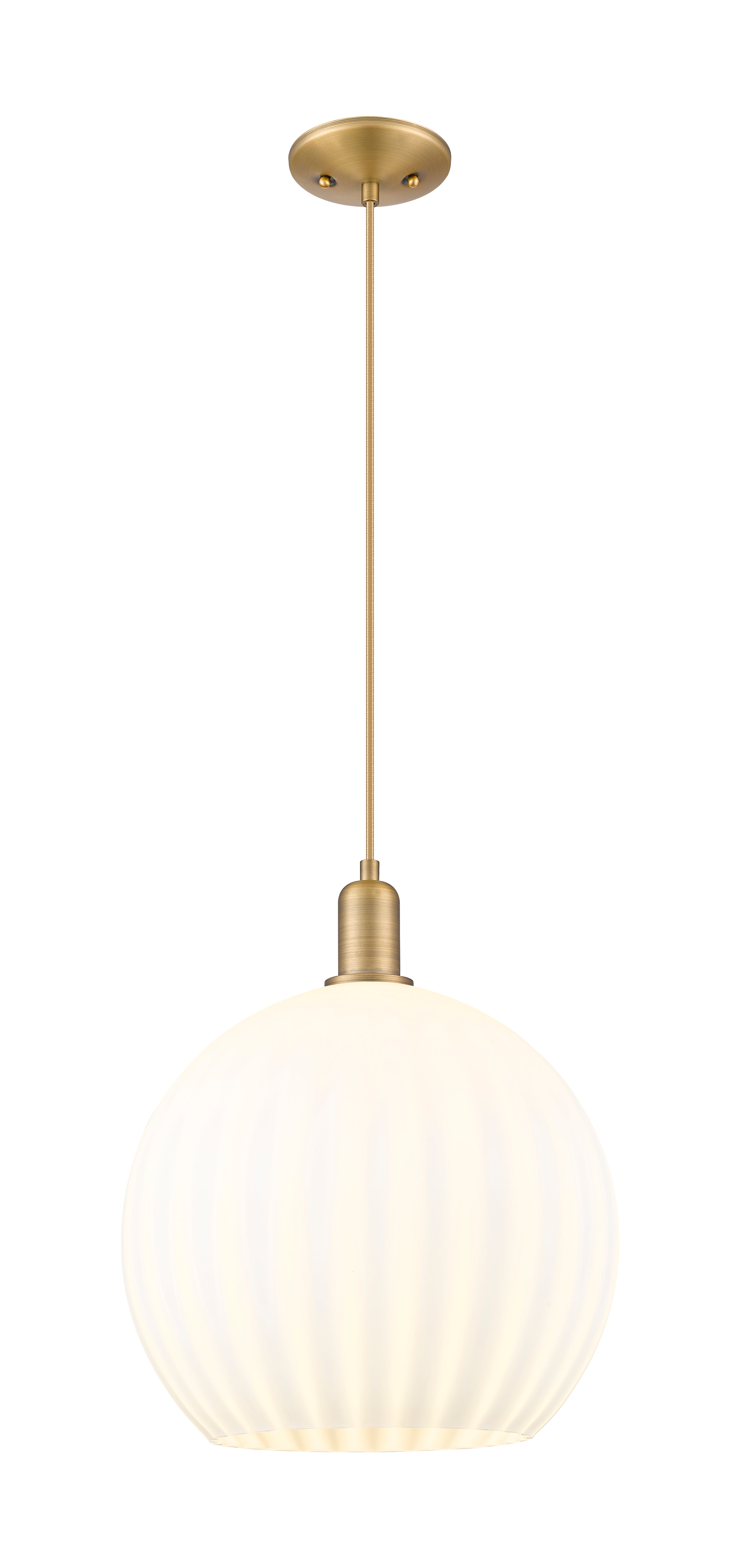 Arcadia Mini Pendant Antique Brass Finish
