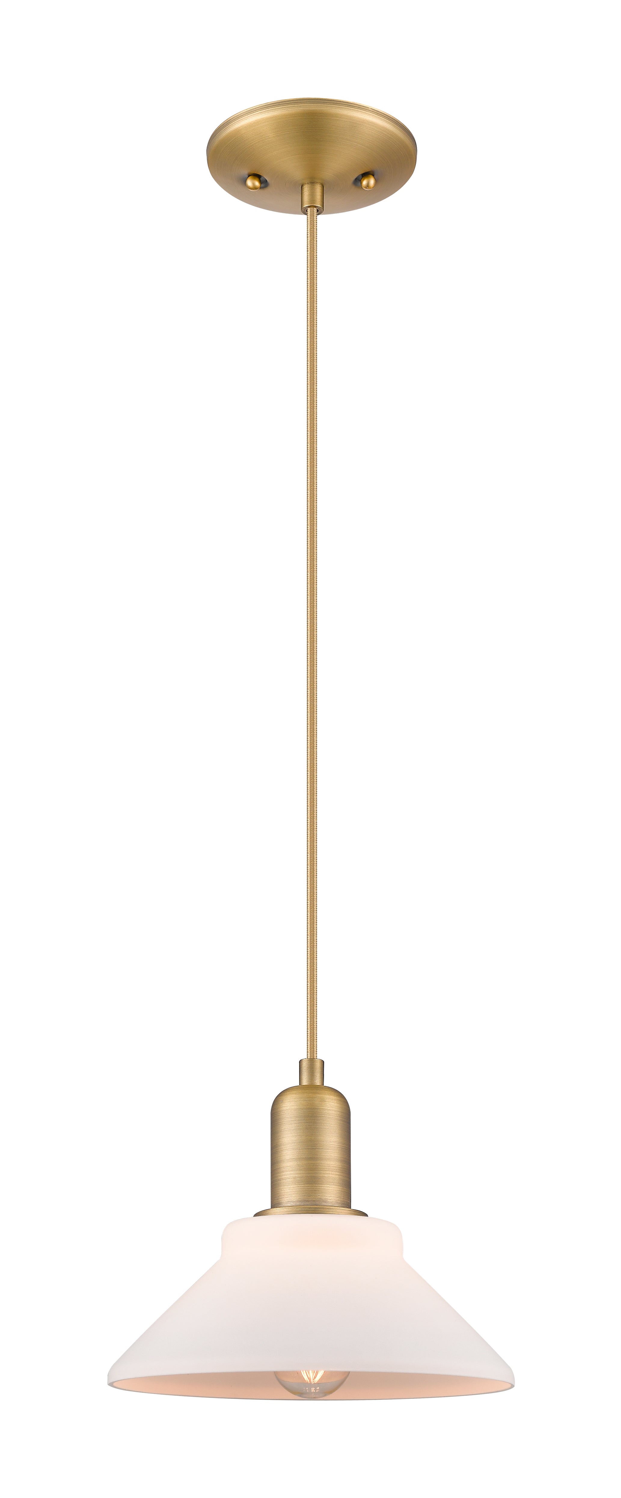 Arcadia Mini Pendant Antique Brass