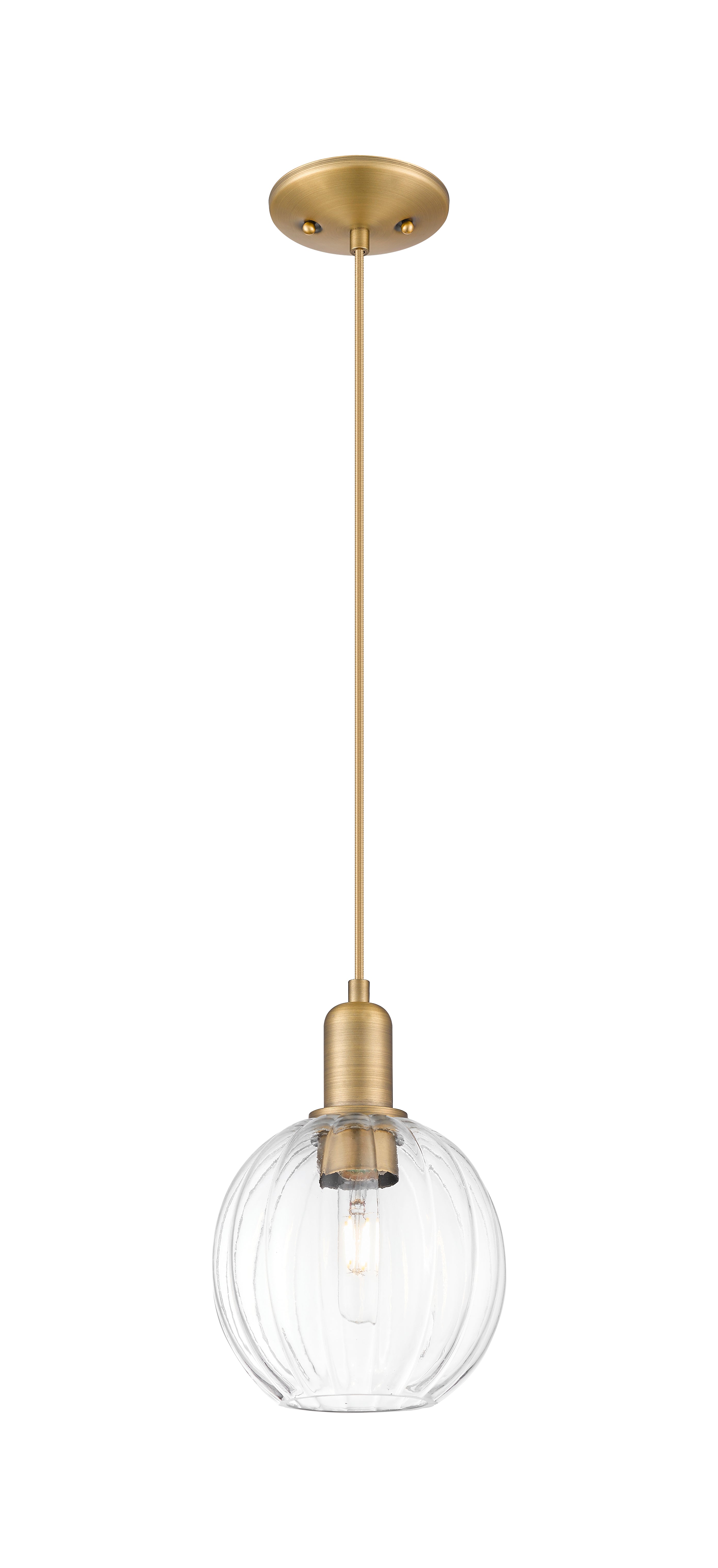 Arcadia Mini Pendant Antique Brass Finish