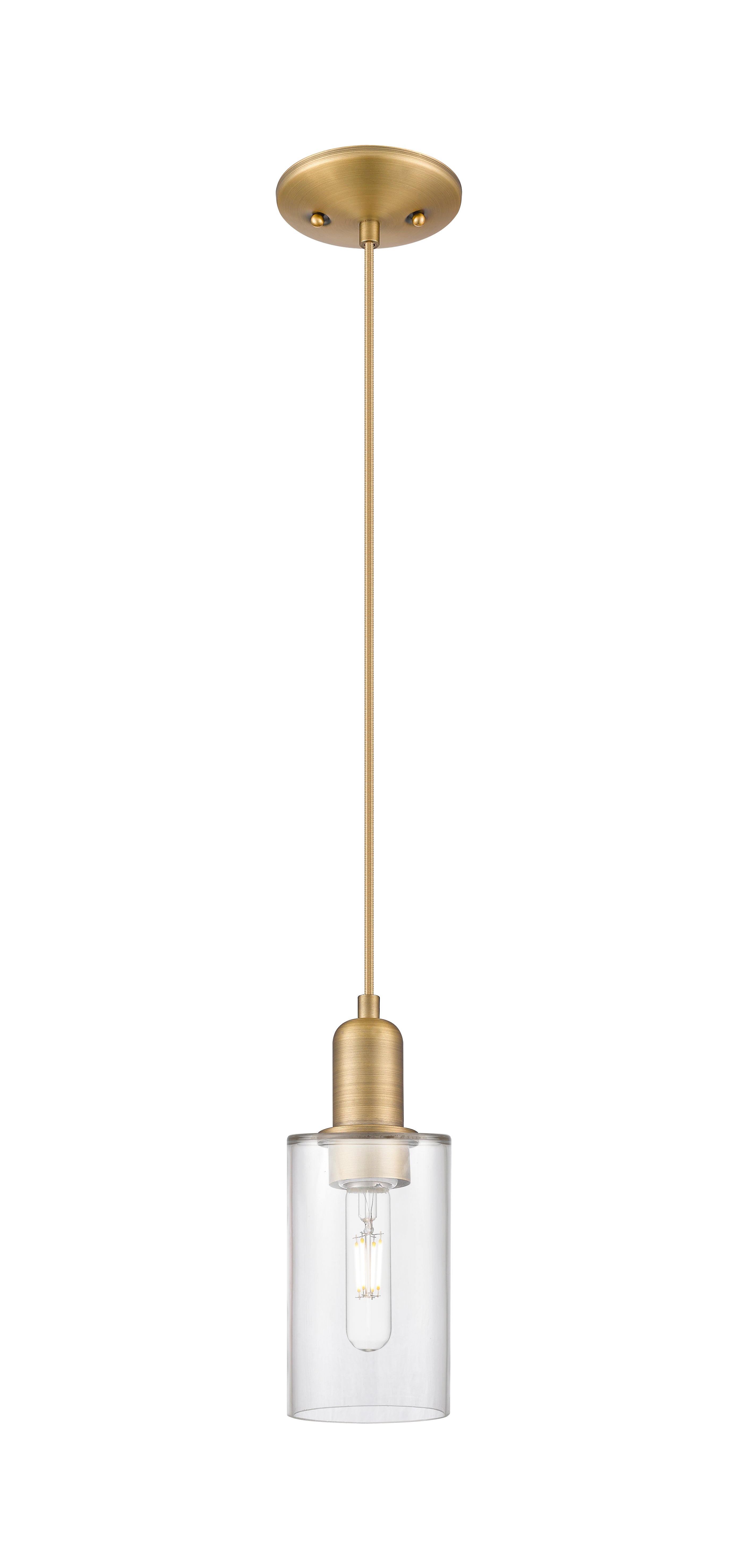 Arcadia Mini Pendant Antique Brass Finish