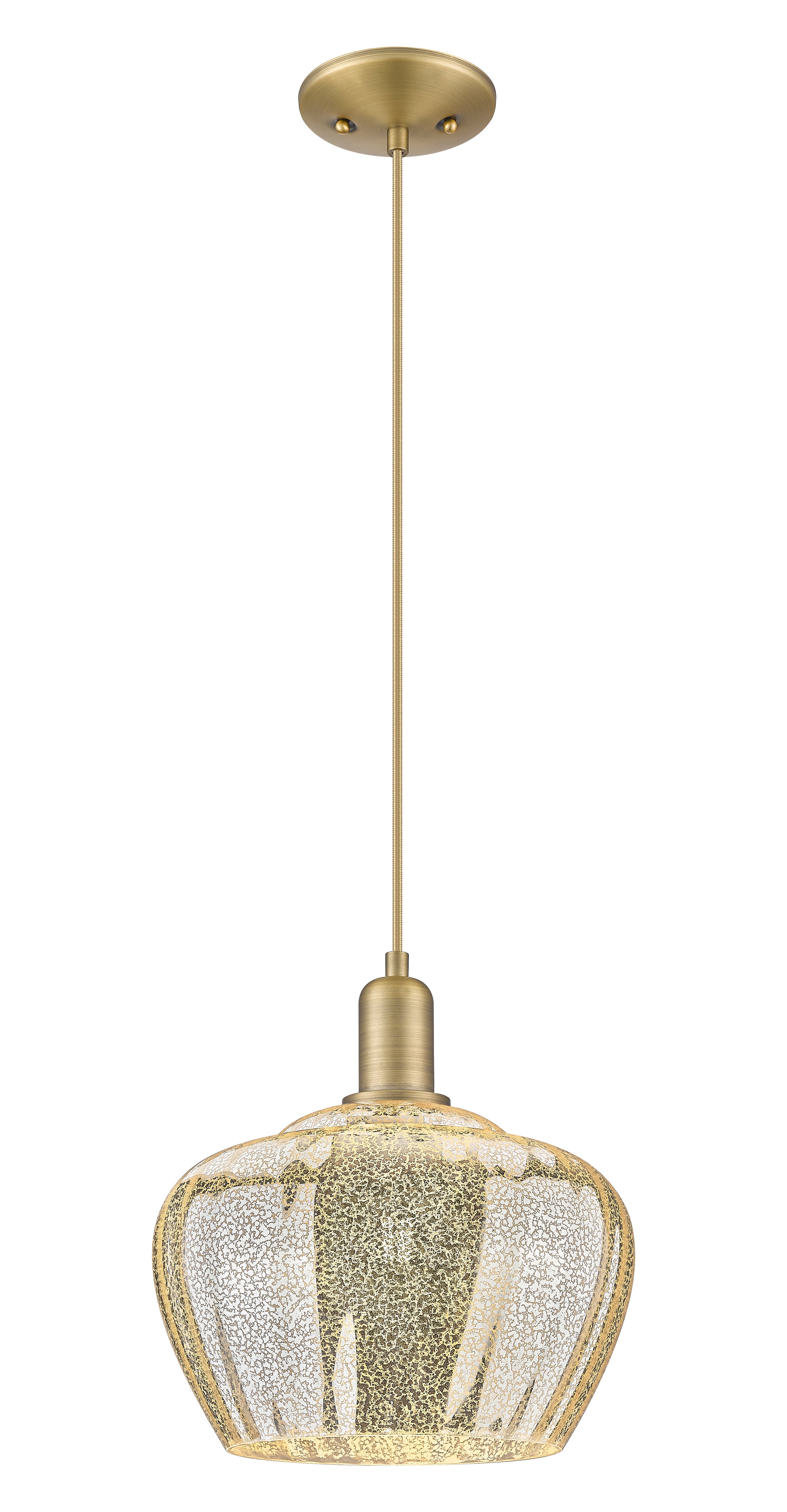 Arcadia Mini Pendant Antique Brass Steel