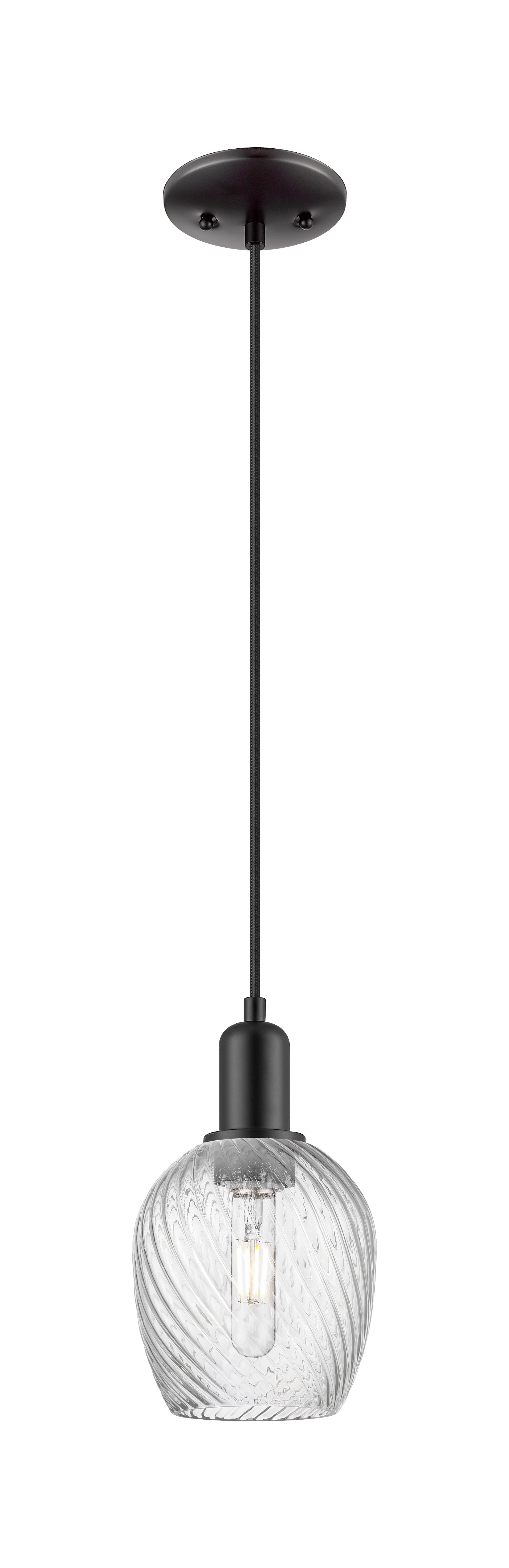 Arcadia Mini Pendant Antique Brass Finish
