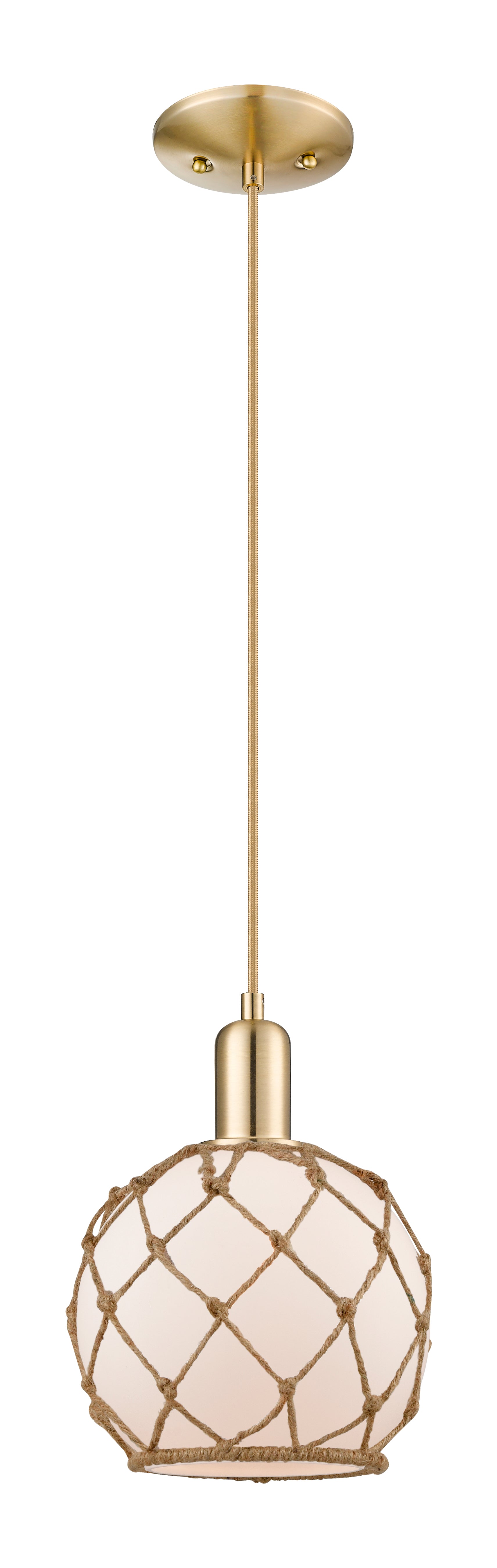 Arcadia Mini Pendant Antique Brass Finish
