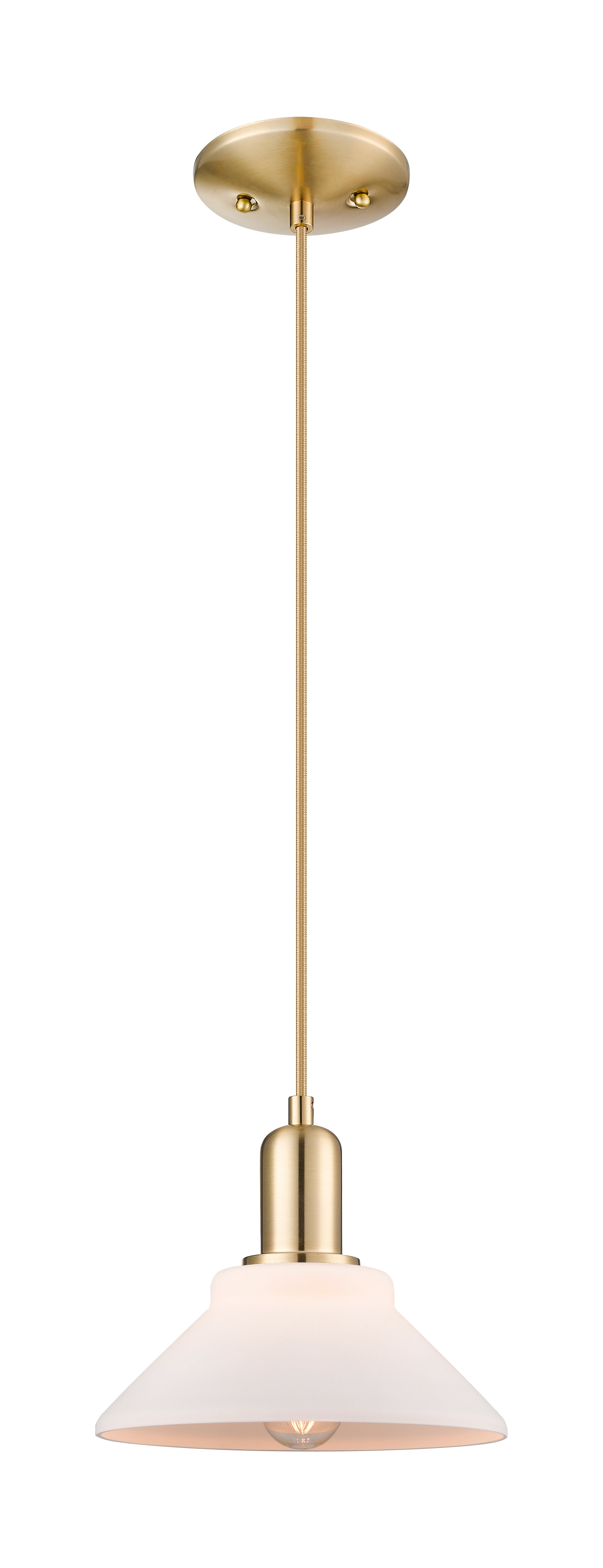 Arcadia Mini Pendant Antique Brass