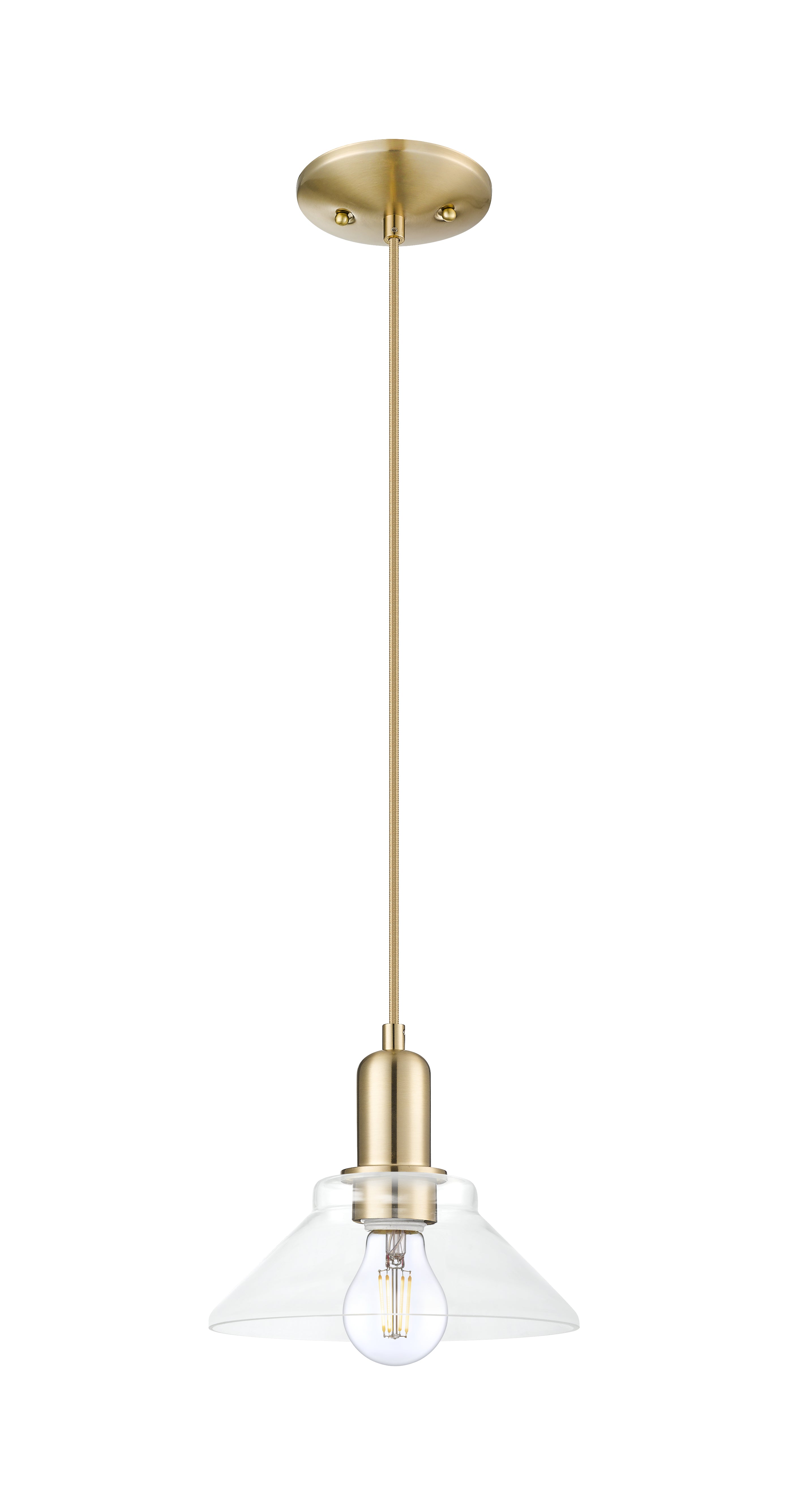 Arcadia Mini Pendant Antique Brass