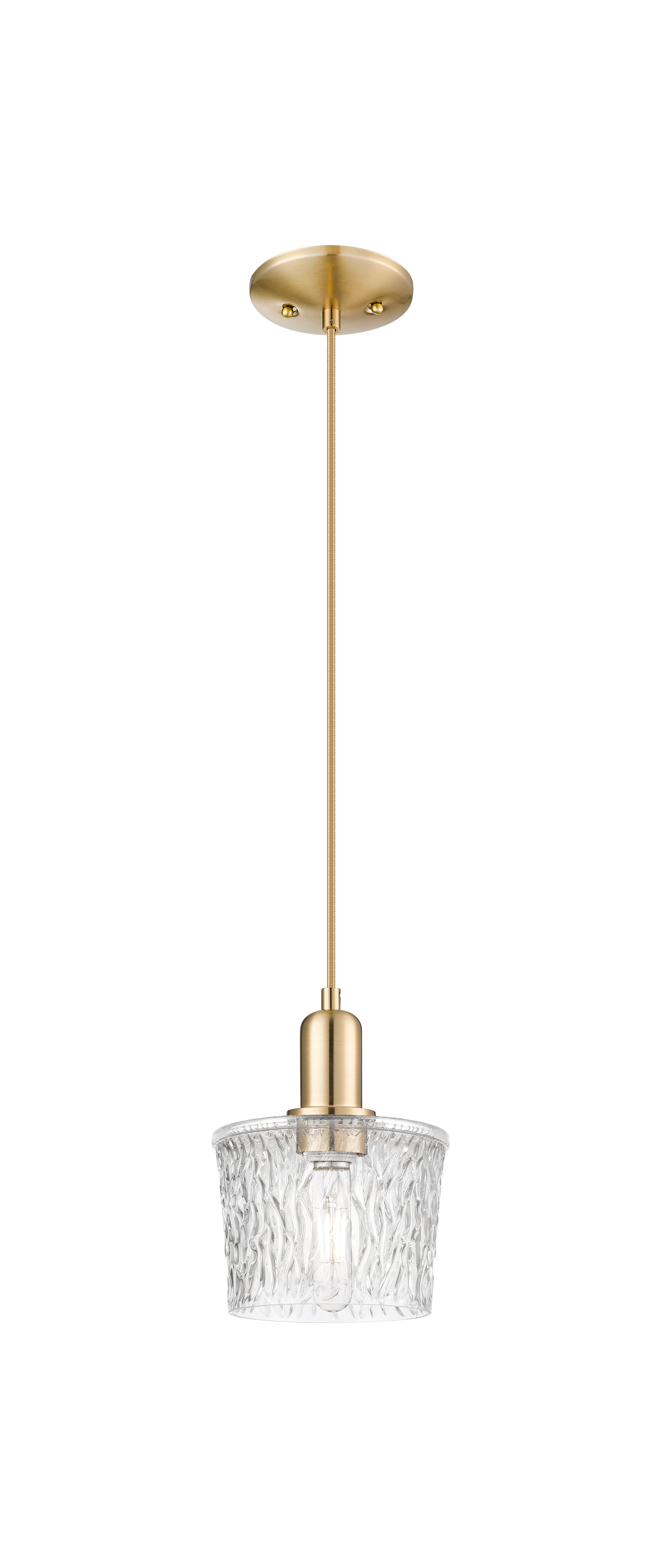 Arcadia Mini Pendant Antique Brass Finish