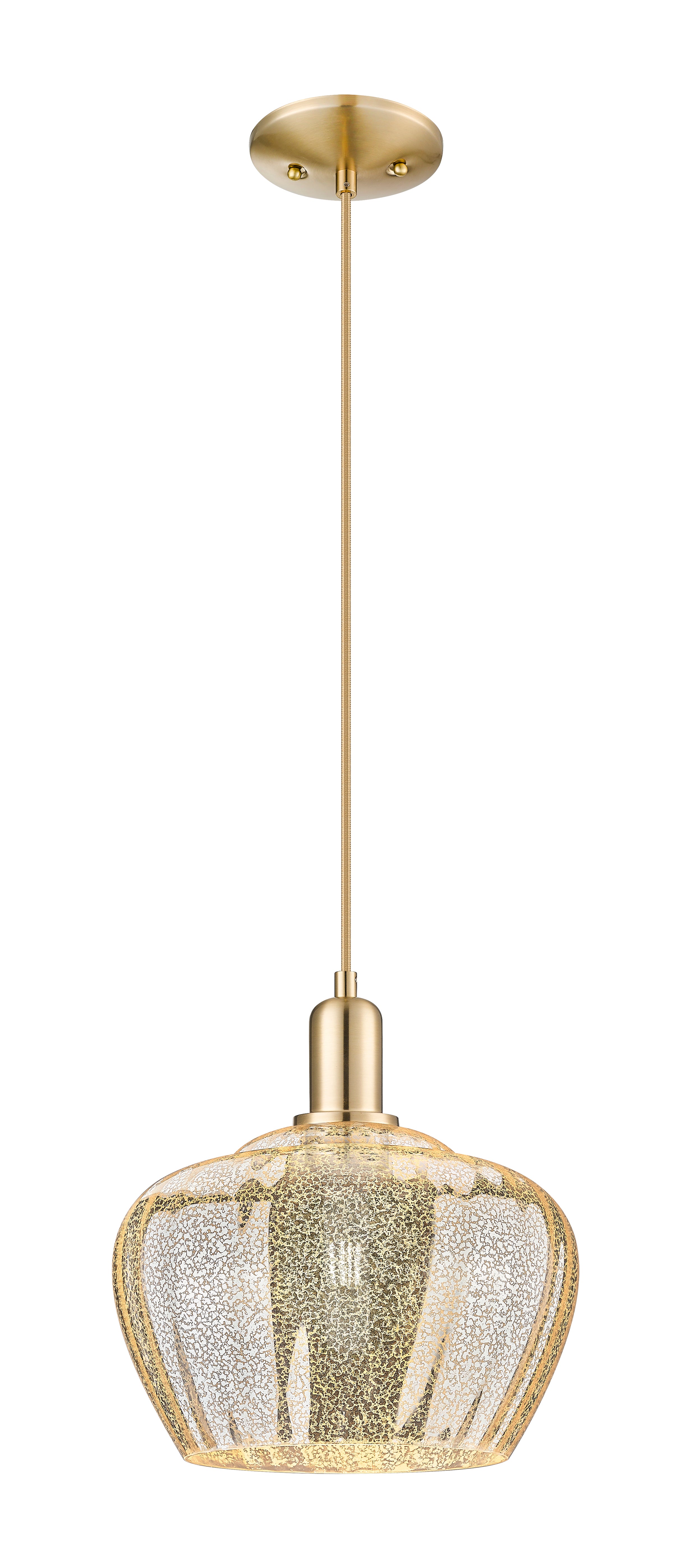 Arcadia Mini Pendant Antique Brass Steel
