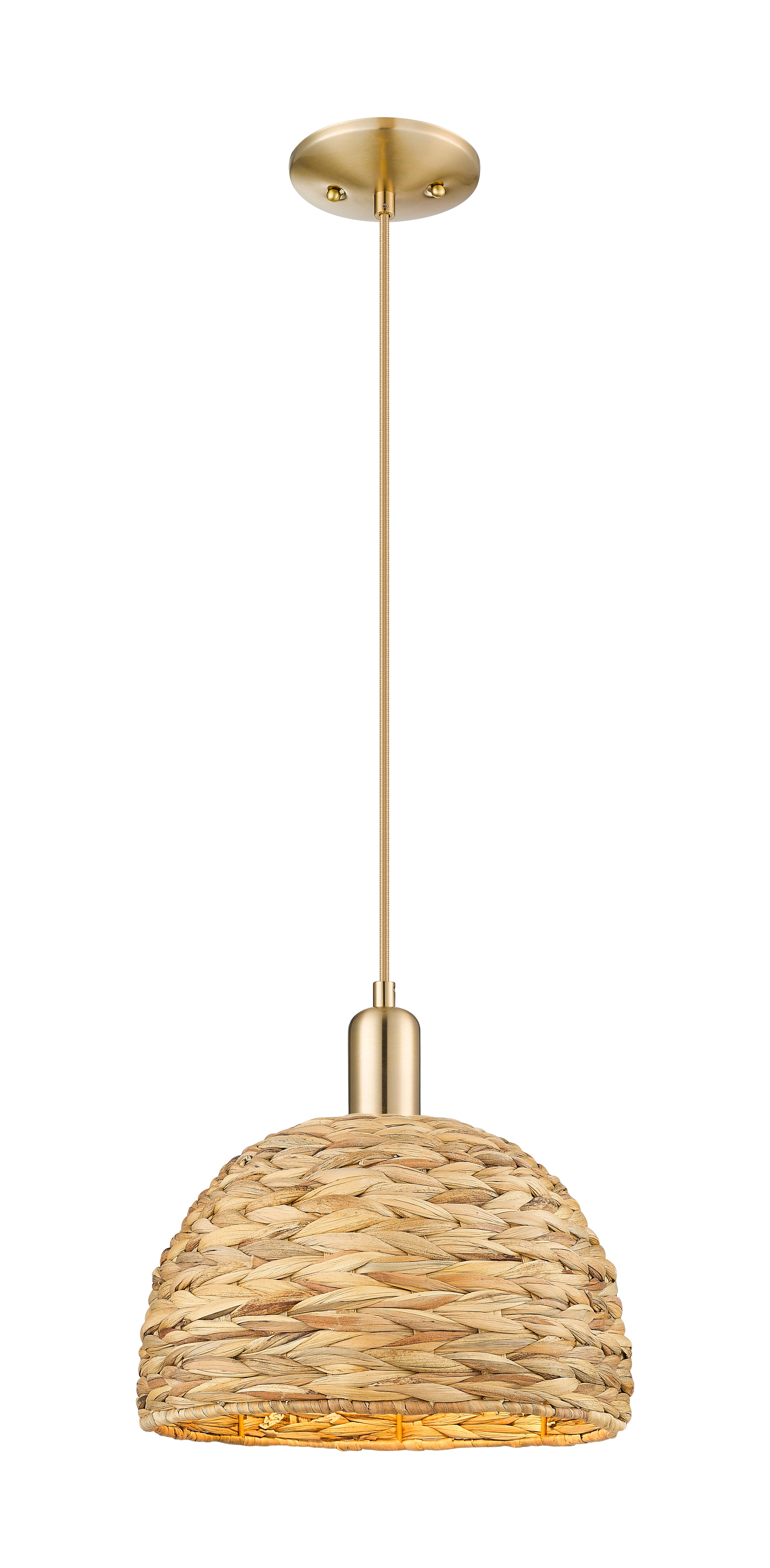 Arcadia Mini Pendant Antique Brass Finish