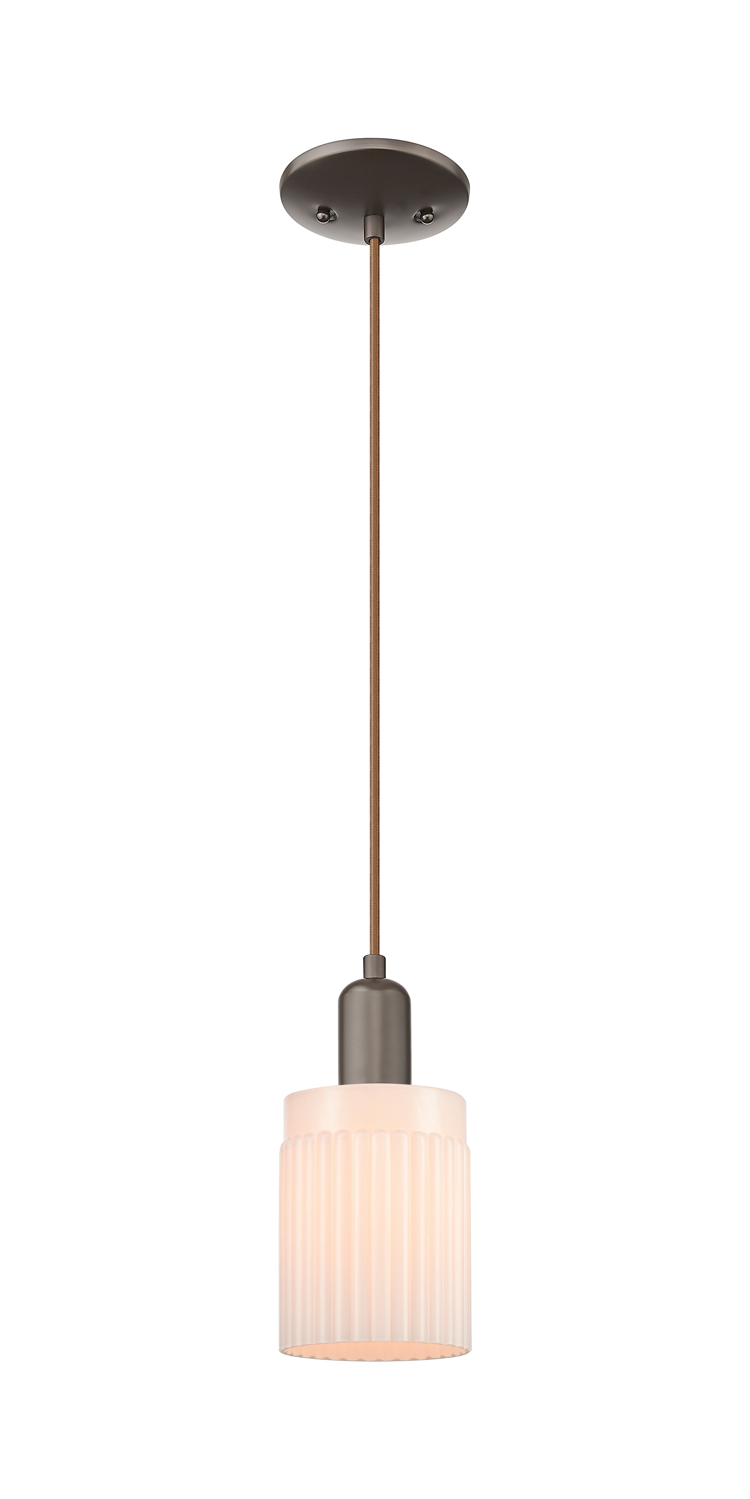Arcadia Mini Pendant Antique Brass Dimmable